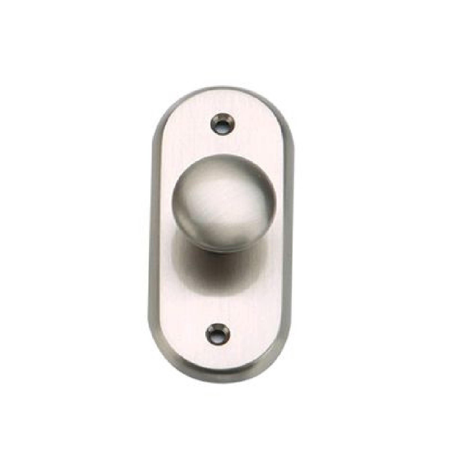 Tirador para armario artaraz níquel satinado distancia entre tornillos 45 mm