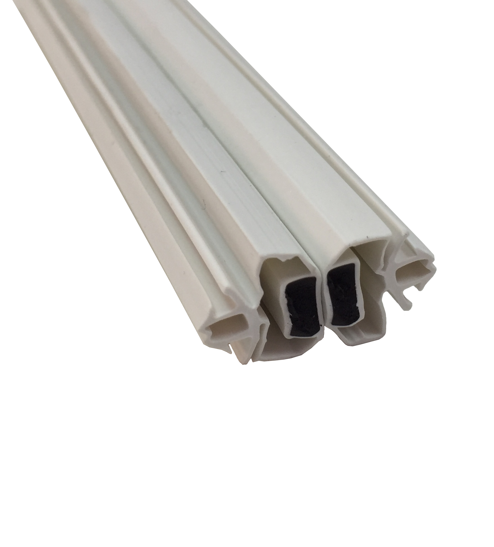 Juego Perfil magnético presión N-S blanco 200cm - 3