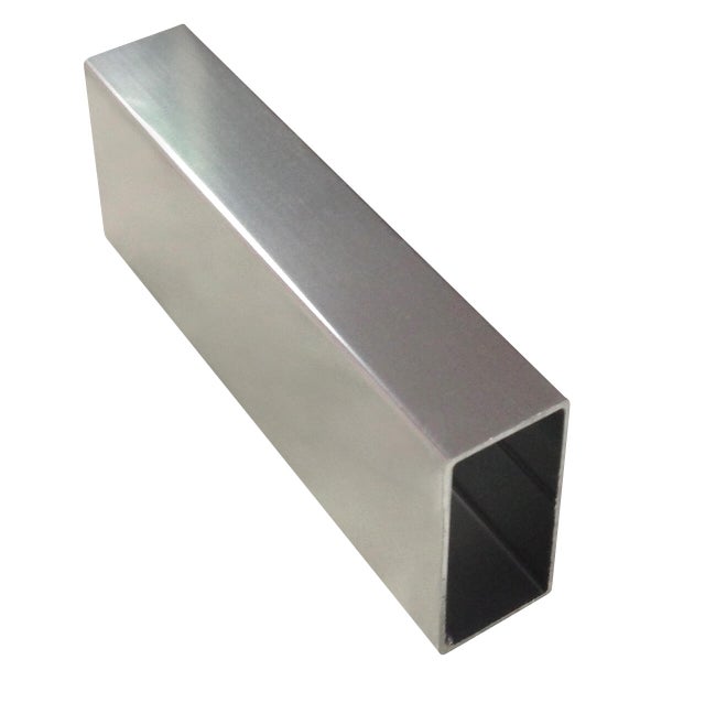 Perfil em L alumínio cromado brilhante 40x1,2 mm 2 metros