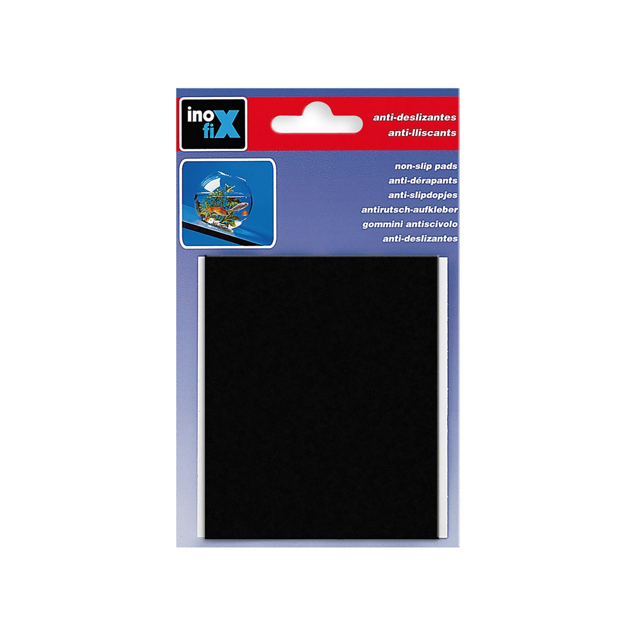 Antideslizante adesivo 100X85MM PRETO - 2