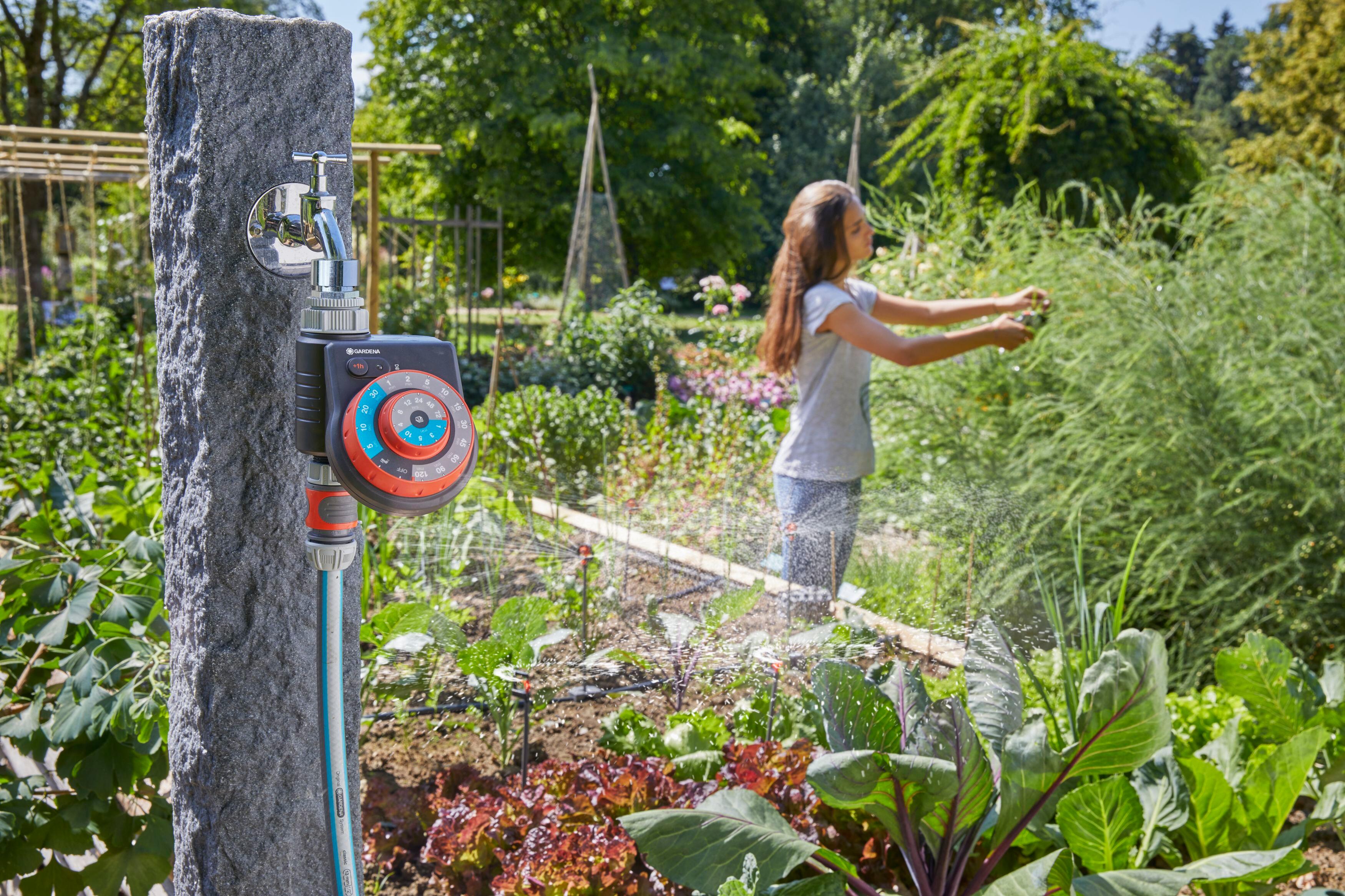 Programador de torneira GARDENA EASYPLUS 1 VIA - 3