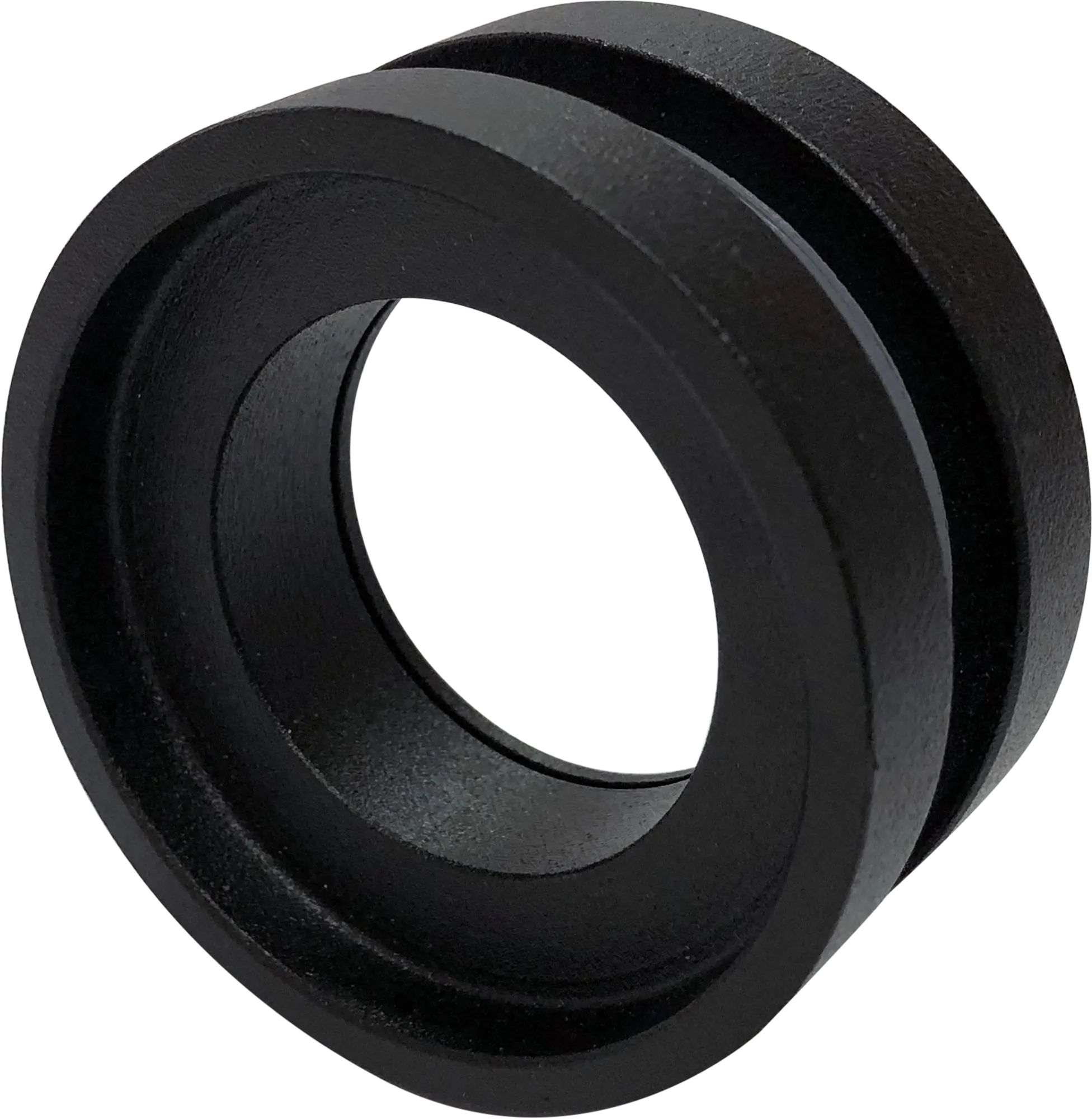 Tirador red negro 50 mm puerta cristal