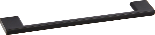 Puxador para móvel INSPIRE JOHN ZAMAK MATE PRETO 160MM
