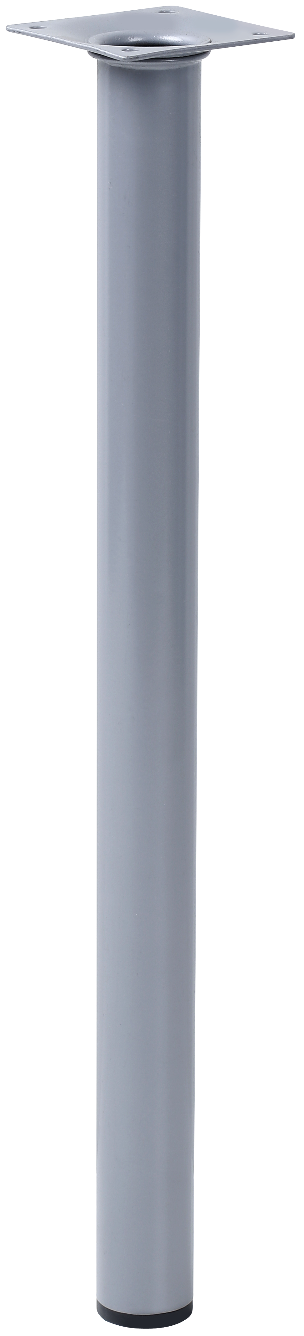 Pata fija acero inoxidable mesa de centro/banco 40cm acabado cromado brillante