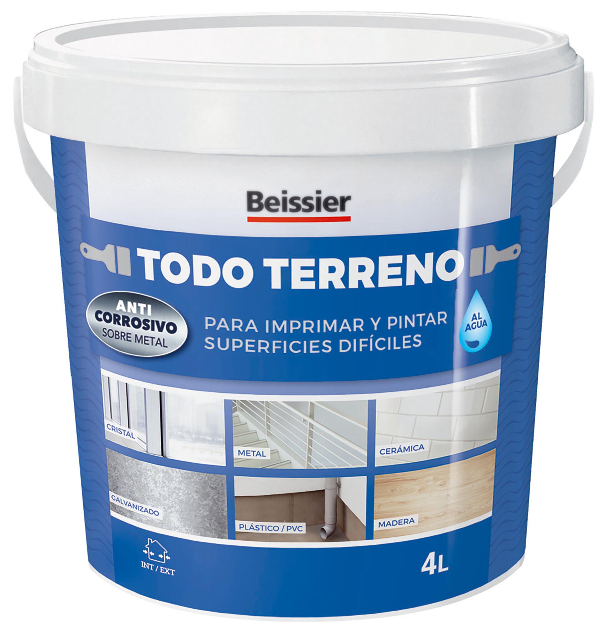 Imprimación al agua todoterreno beissier 4l blanco
