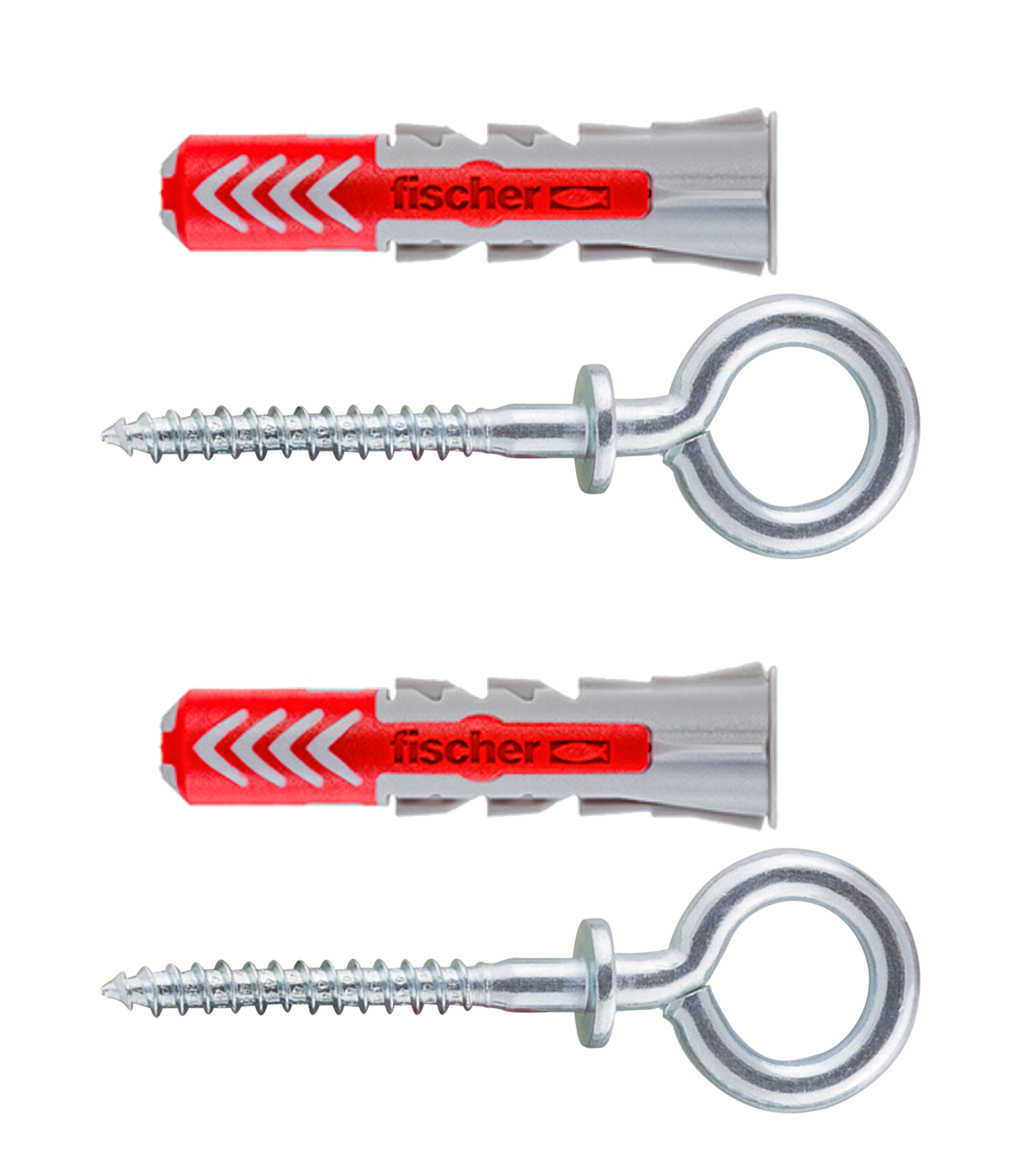 2 tacos + hermbrilla multimaterial FISCHER DUOPOWER, ø 8 x L. 40 mm - 2