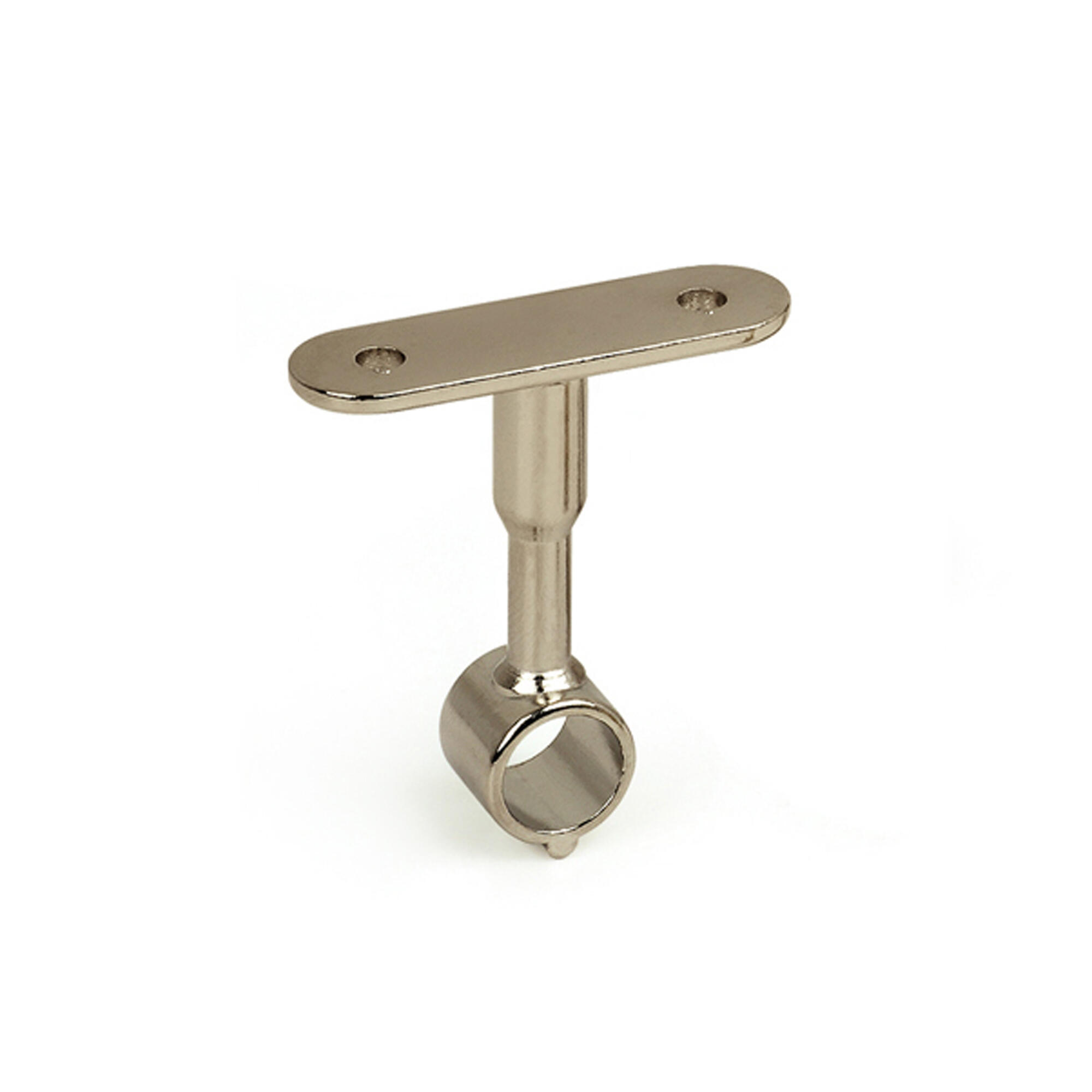 Soporte barra niquelado zincado con colgadores dim:49x14x58