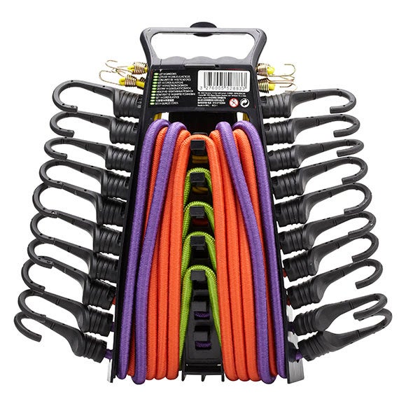 Pack 14 cables elásticos en polietileno de 1,75 kg carga máx - 2