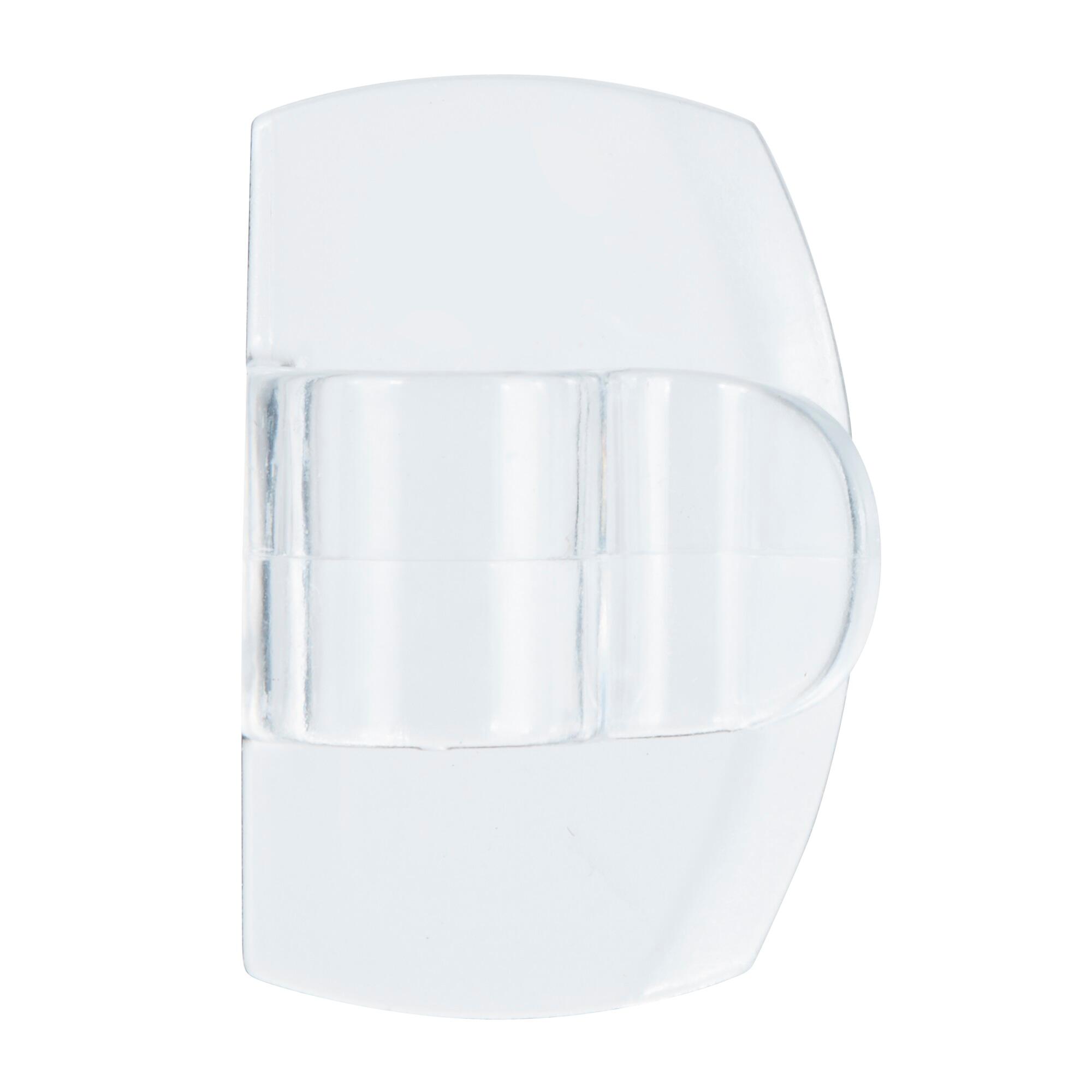 Gancio adesivo COMMAND 17017CLRAW Outdoor in polipropilene  trasparente H20 X L30 mm , 8 pezzi - 7