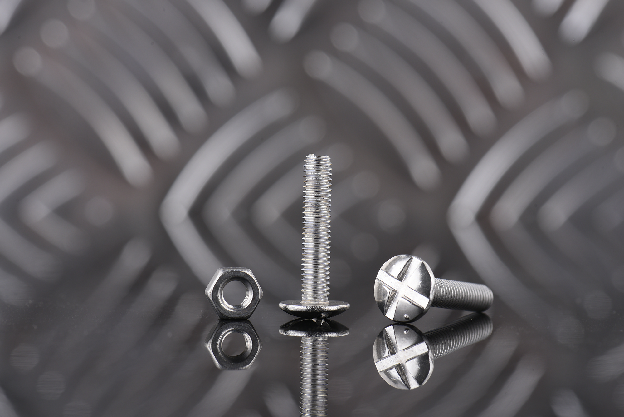 20 Tornillo de métrica cabeza redonda phillips de acero inoxidable , Ø 4 x L.16 mm - 2
