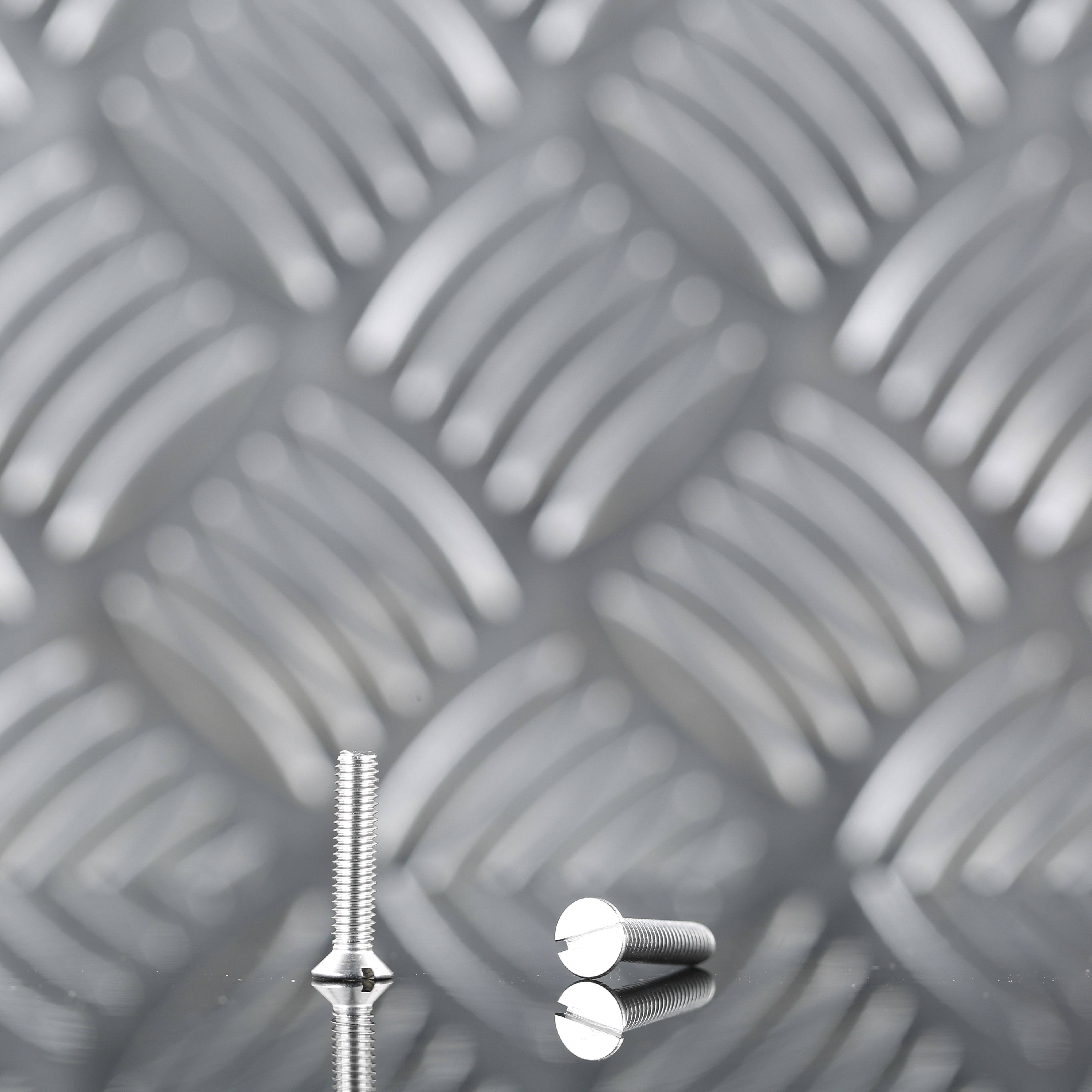 12 Tornillo de métrica cabeza plana avellanada ranurada de acero , Ø 4 x L.20 mm - 2