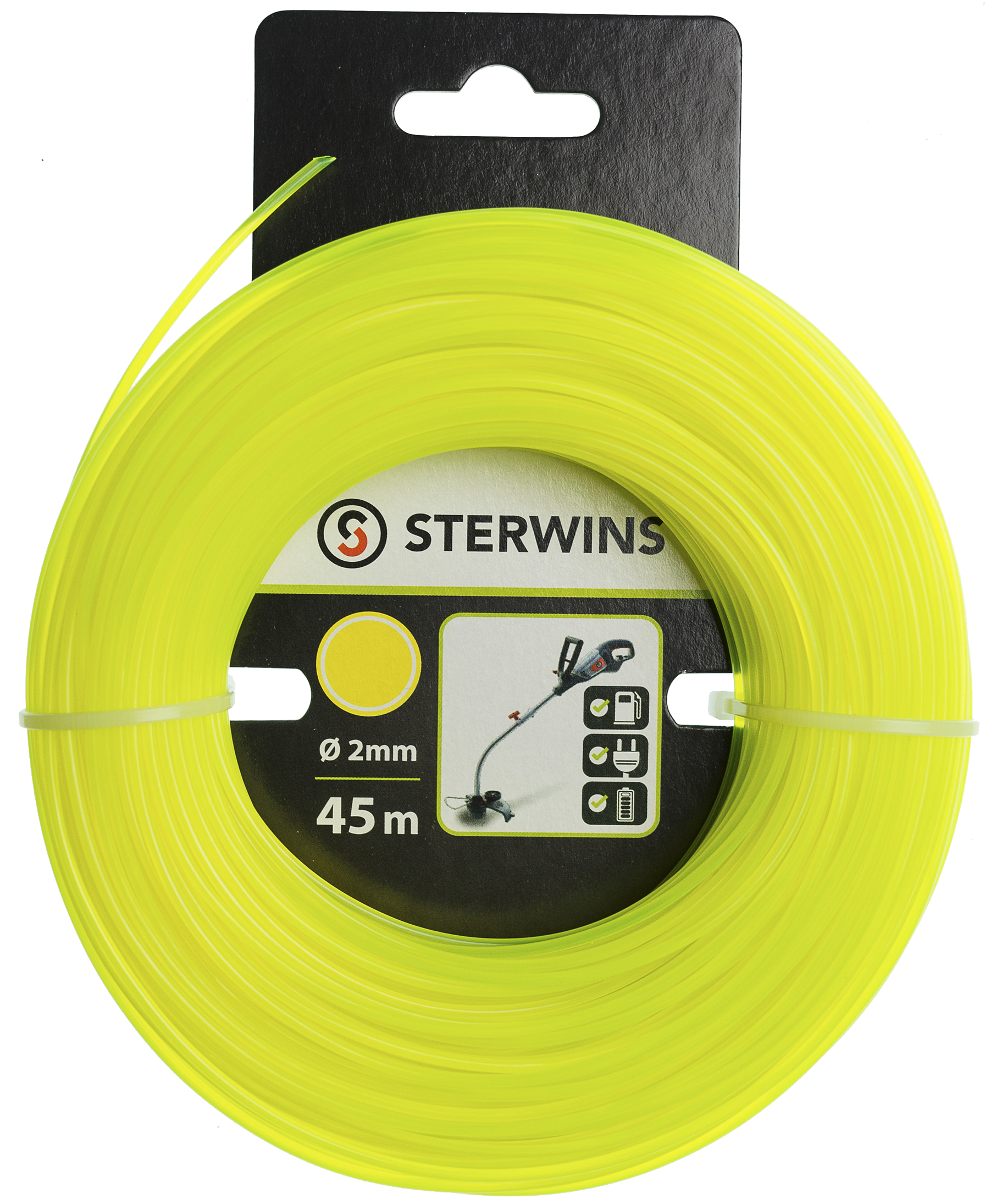 Fio de nylon redondo STERWINS 2MMX45M - 2