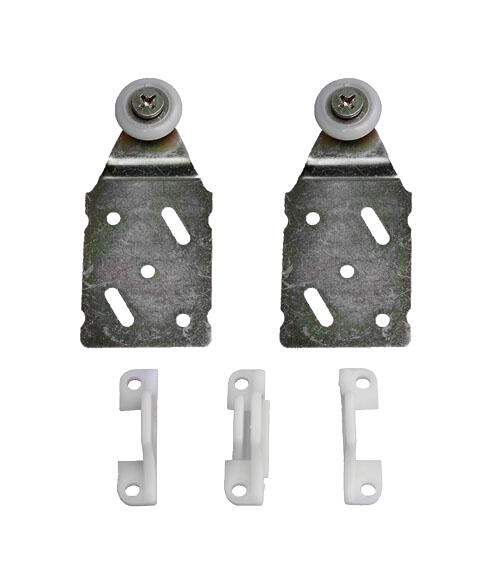 Kit de ruedas y topes para puerta corredera modelos nova1 y nova2