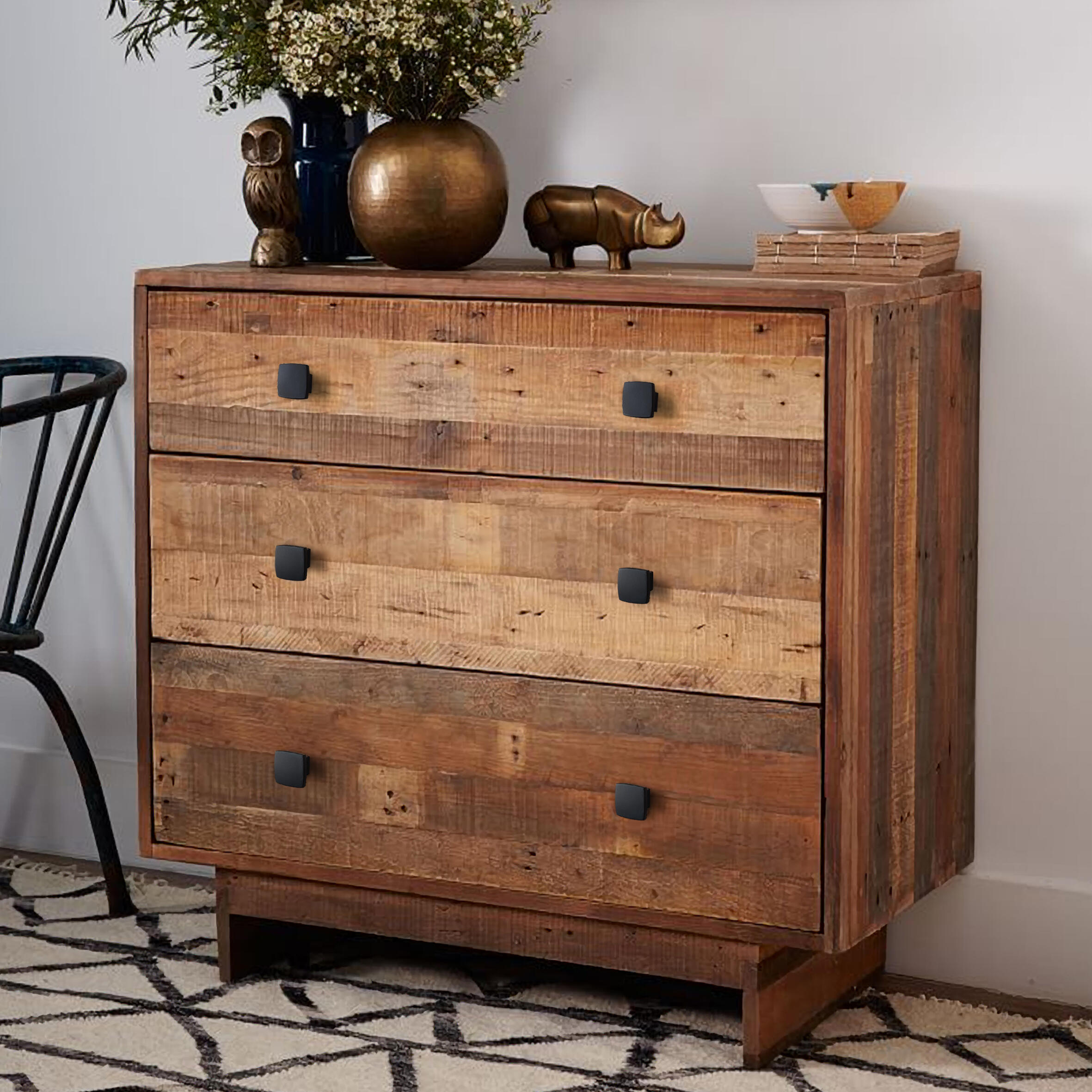 1 Pomo de mueble NESU  negro - 3