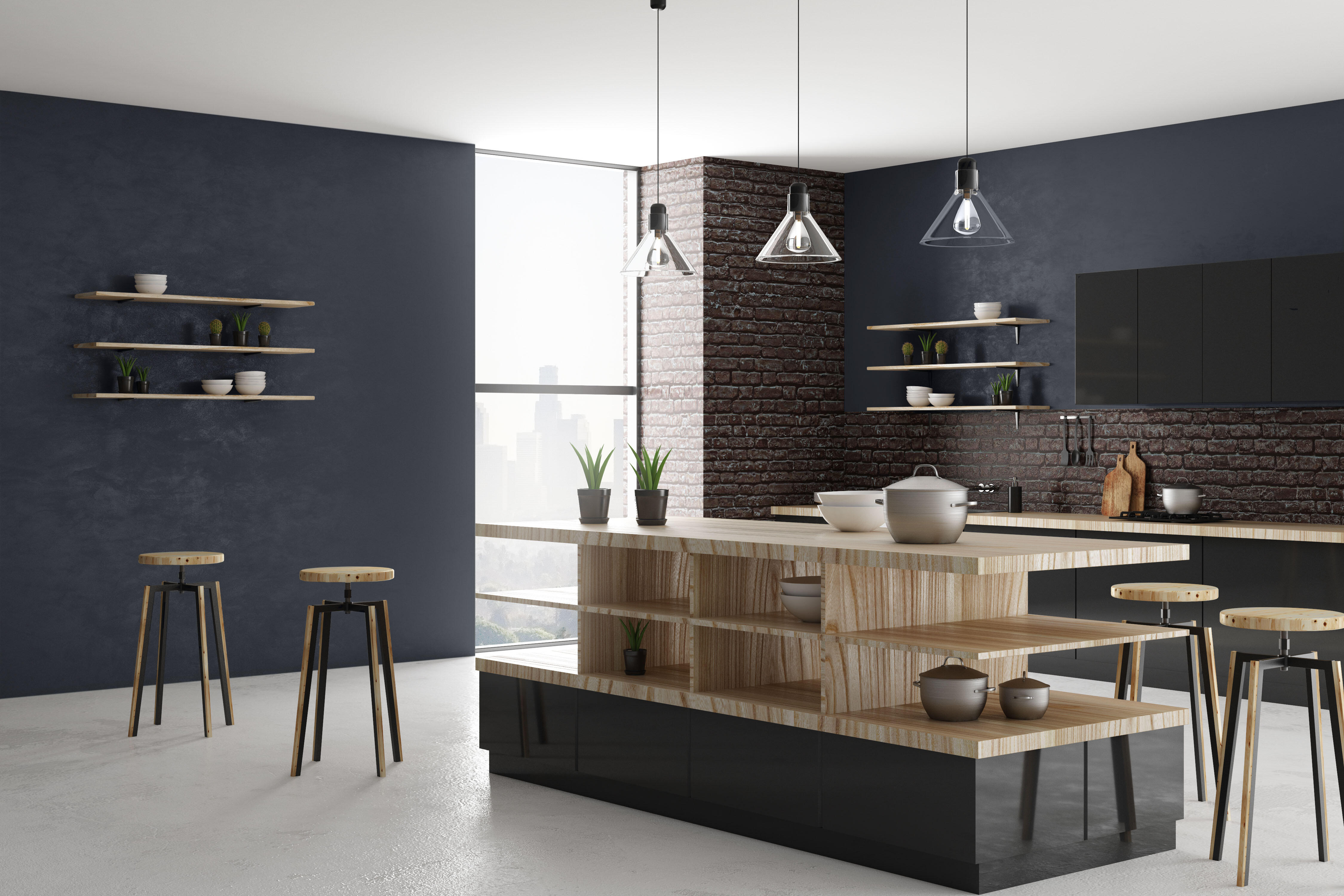 Pittura decorativa Loft Original ID effetto cemento grigio cape town 2 l - 10