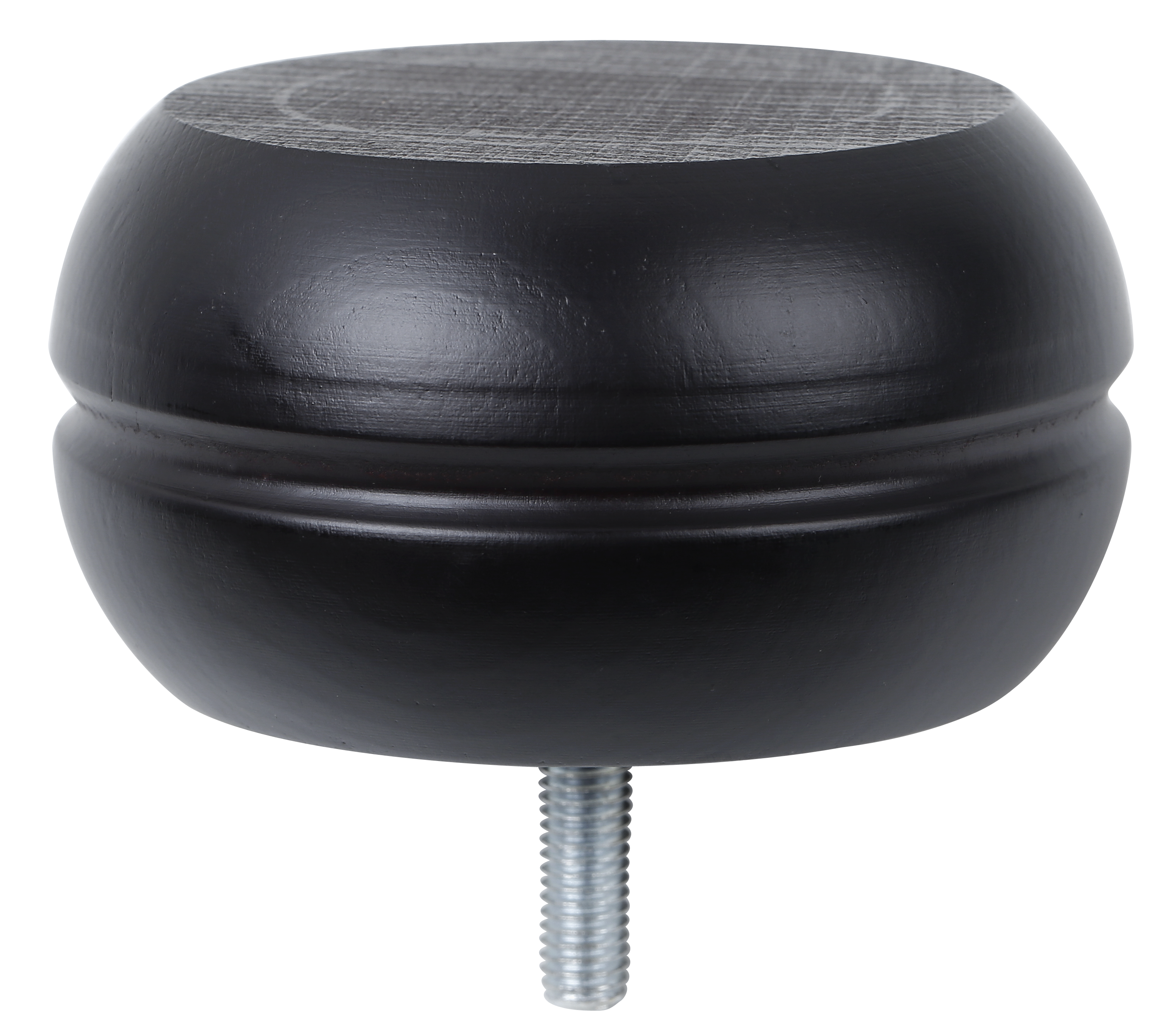 Pé Redondo Madeira Altura 50mm Diâmetro 30mm Faia Wengue - 3