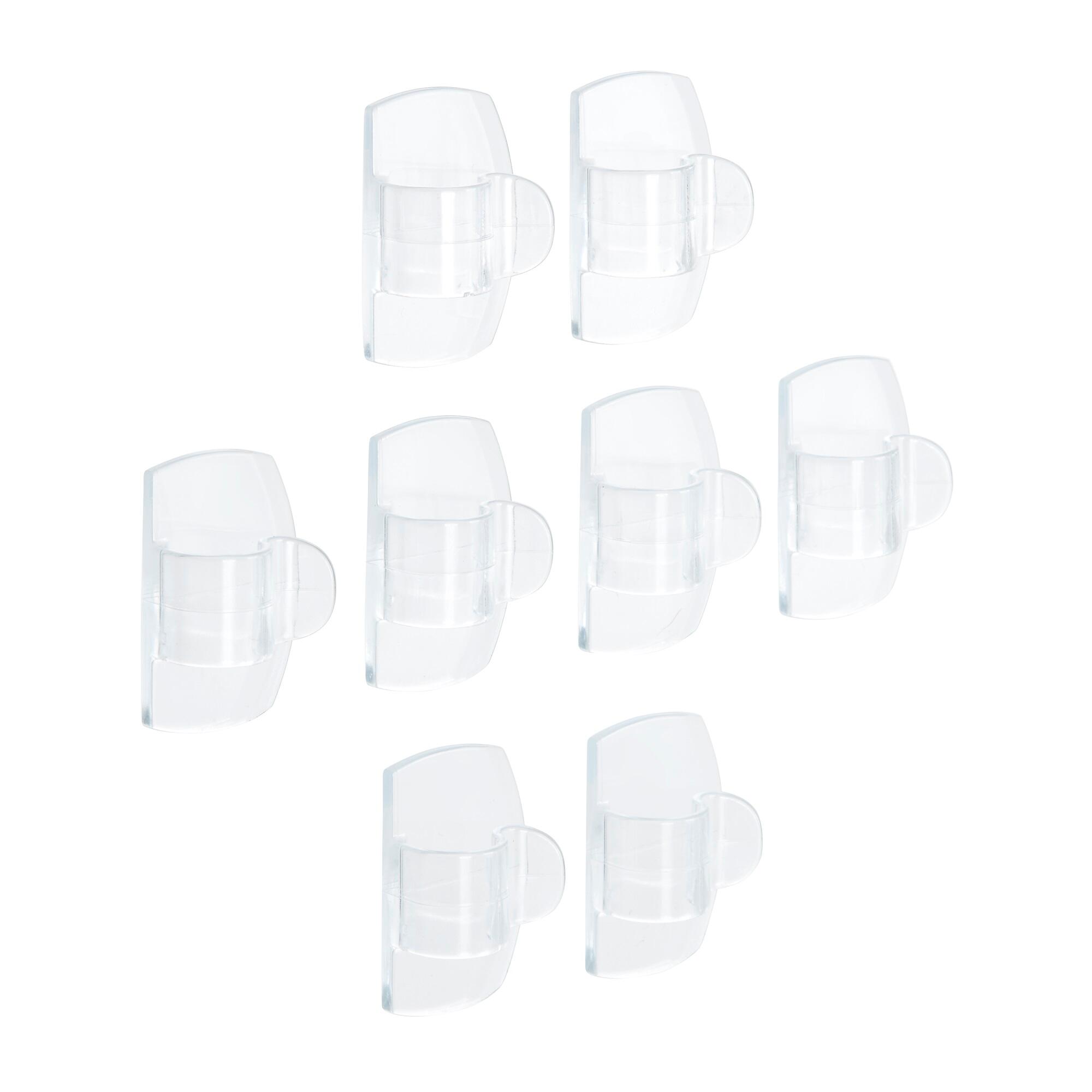 8 clips adhesivos para colgar luces en exterior - 4