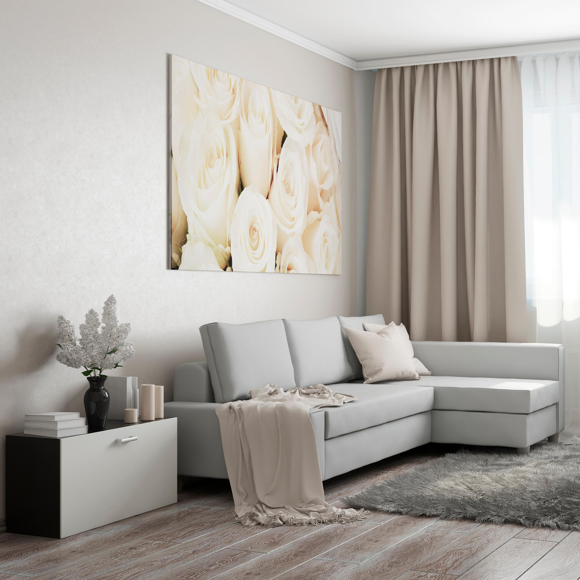 Pintura decorativa con efectos metal Supreme OSAKA color plata 1 litro - 7