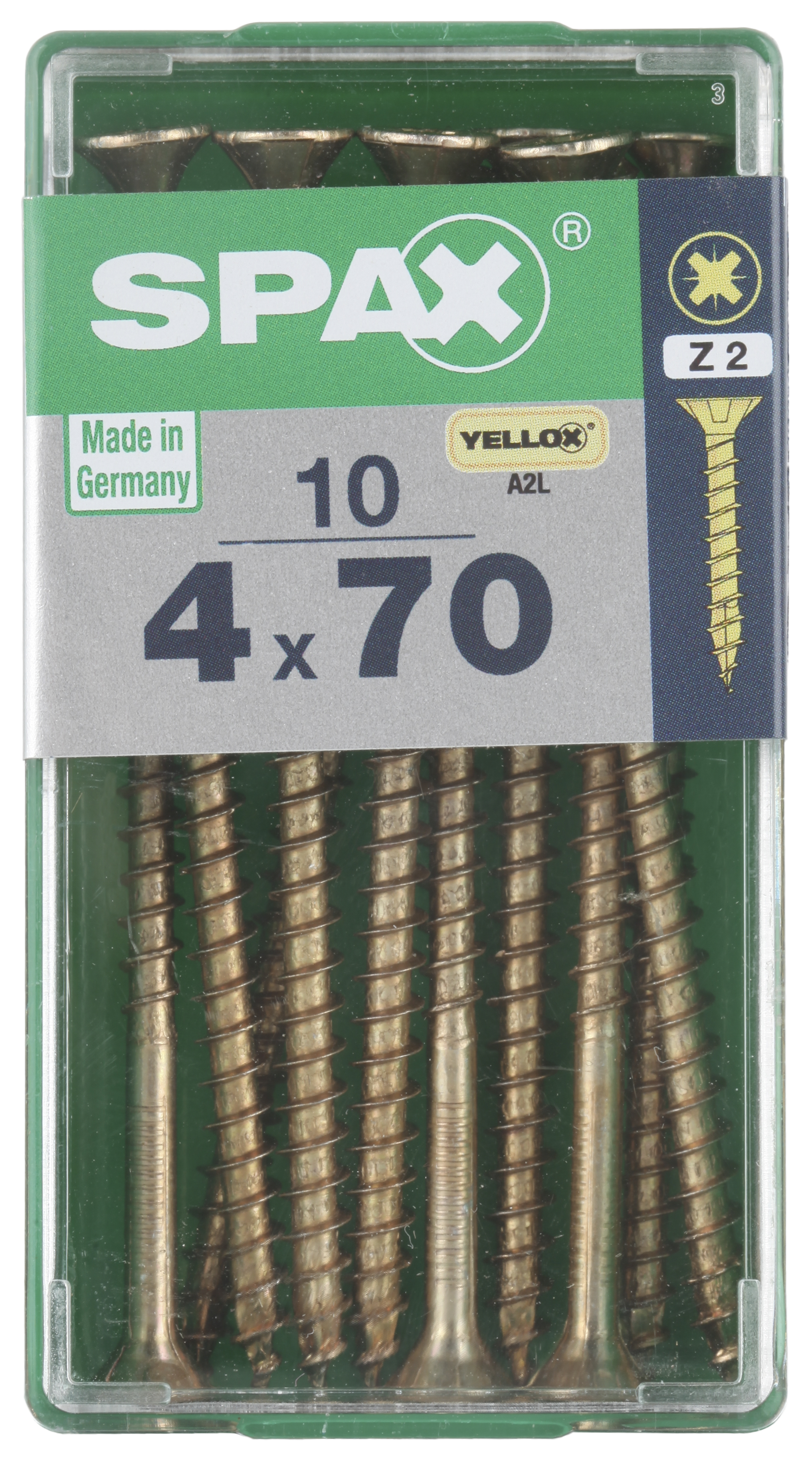 15 Tornillo Para Madera STANDERS Pozidriv Con Cabeza Avellanada, ø 4 X L 60 Mm 82231811