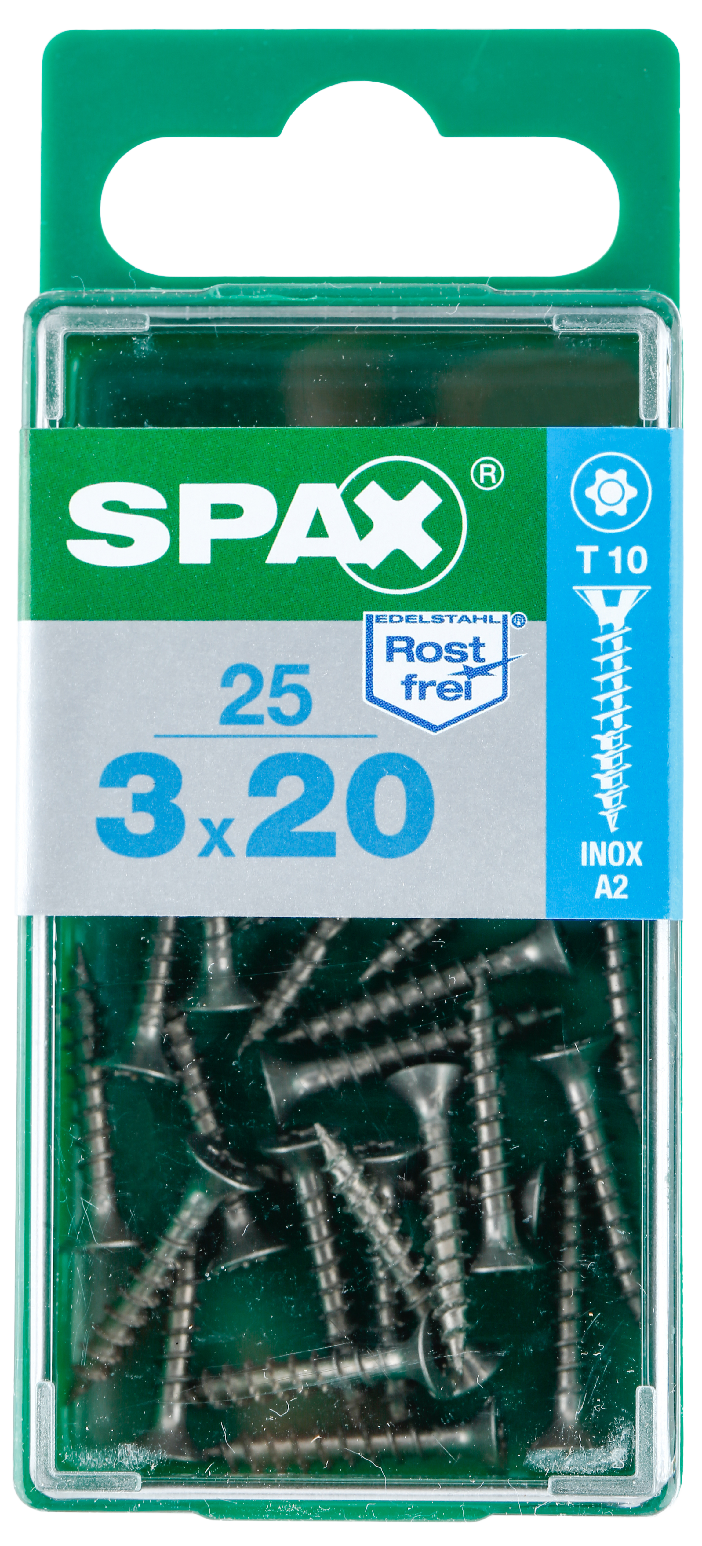 25 tornillo SPAX t-star+ con cabeza fresada, ø 3mm y 20 mm - 6