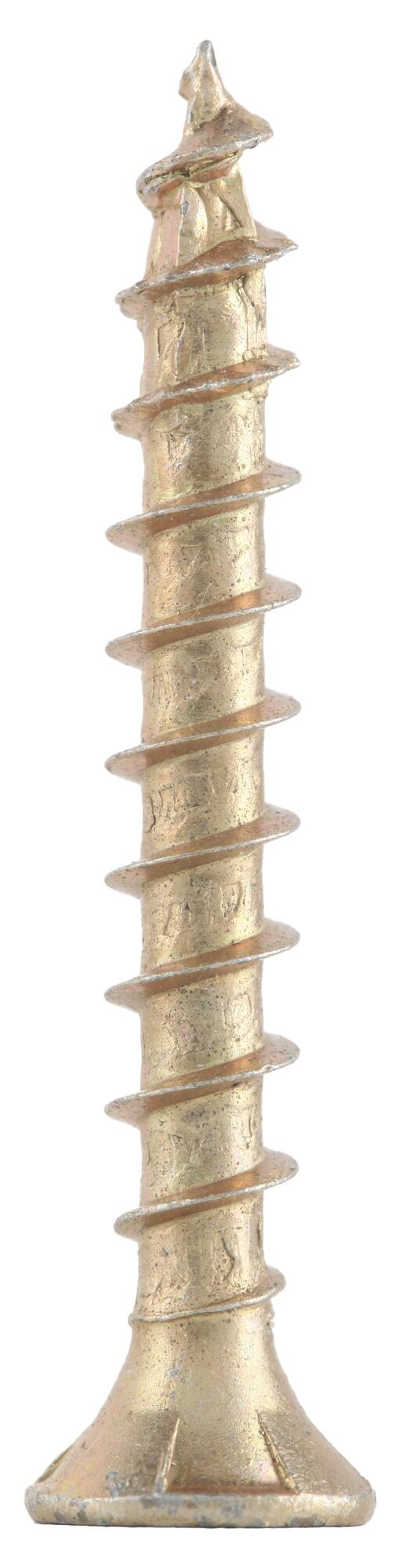 100 tornillo para madera spax pozidriv con cabeza avellanada, ø 4.5 x l. 35 mm