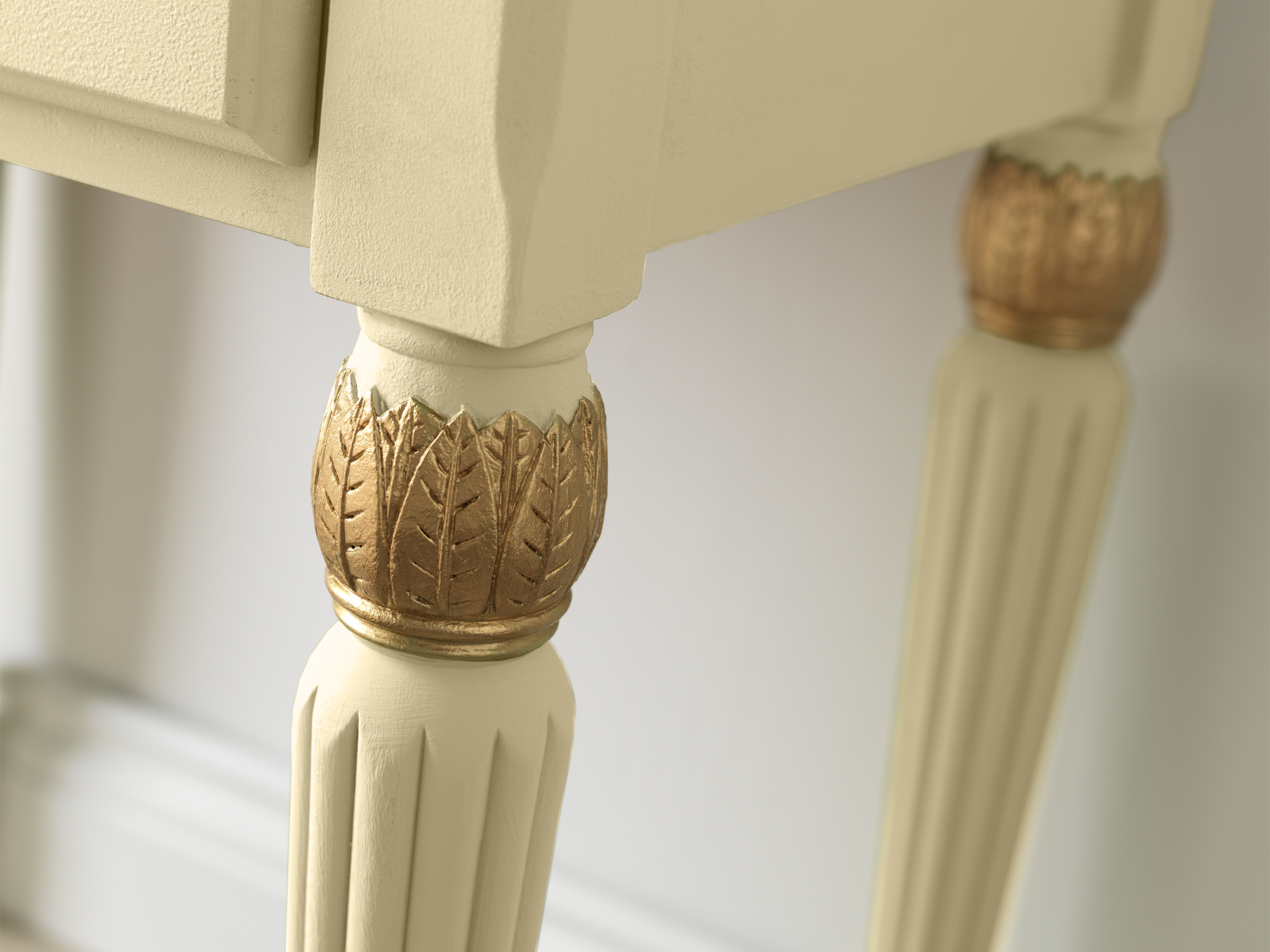 Pintura a la tiza CHALKY FINISH RUST-OLEUM 125 ml crema - 12