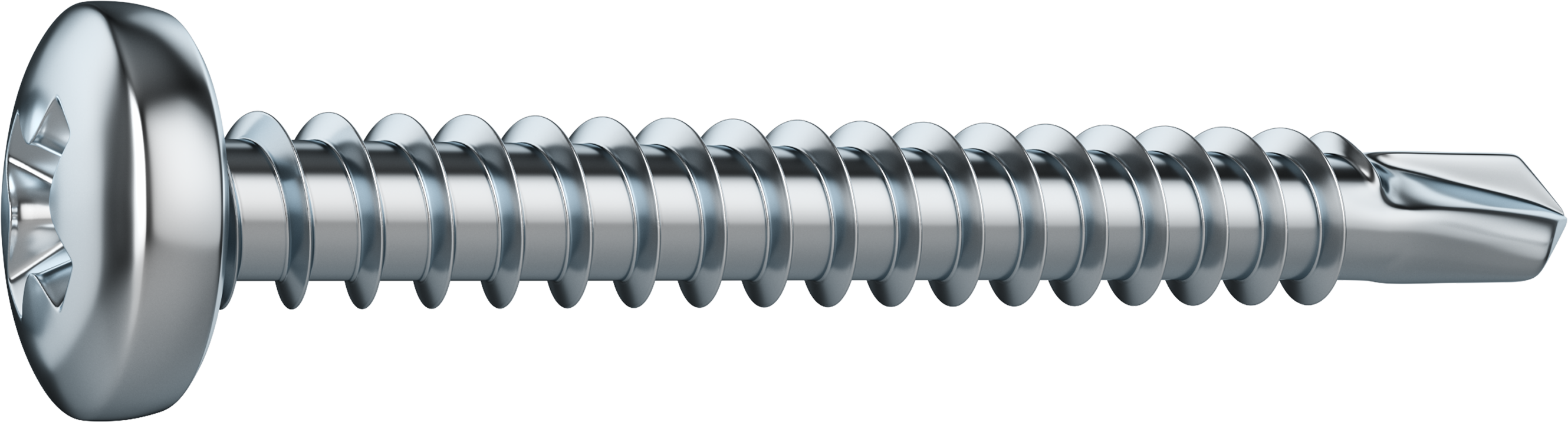 25 tornillo para metal standers phillips con cabeza abombada, ø 3.9 x l. 9.5 mm