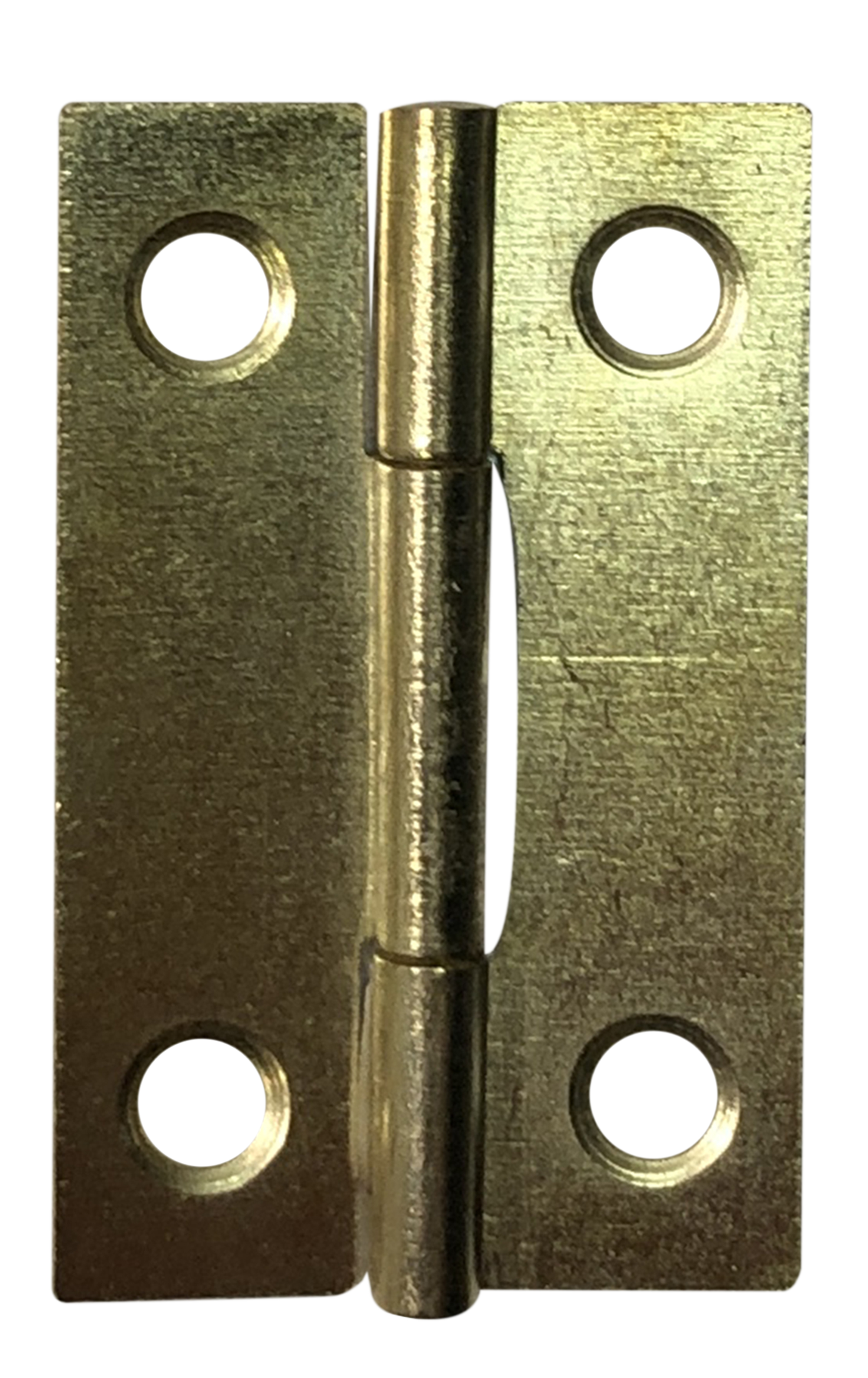 Bisagra cuadrada dorado 4x25x40 mm cc