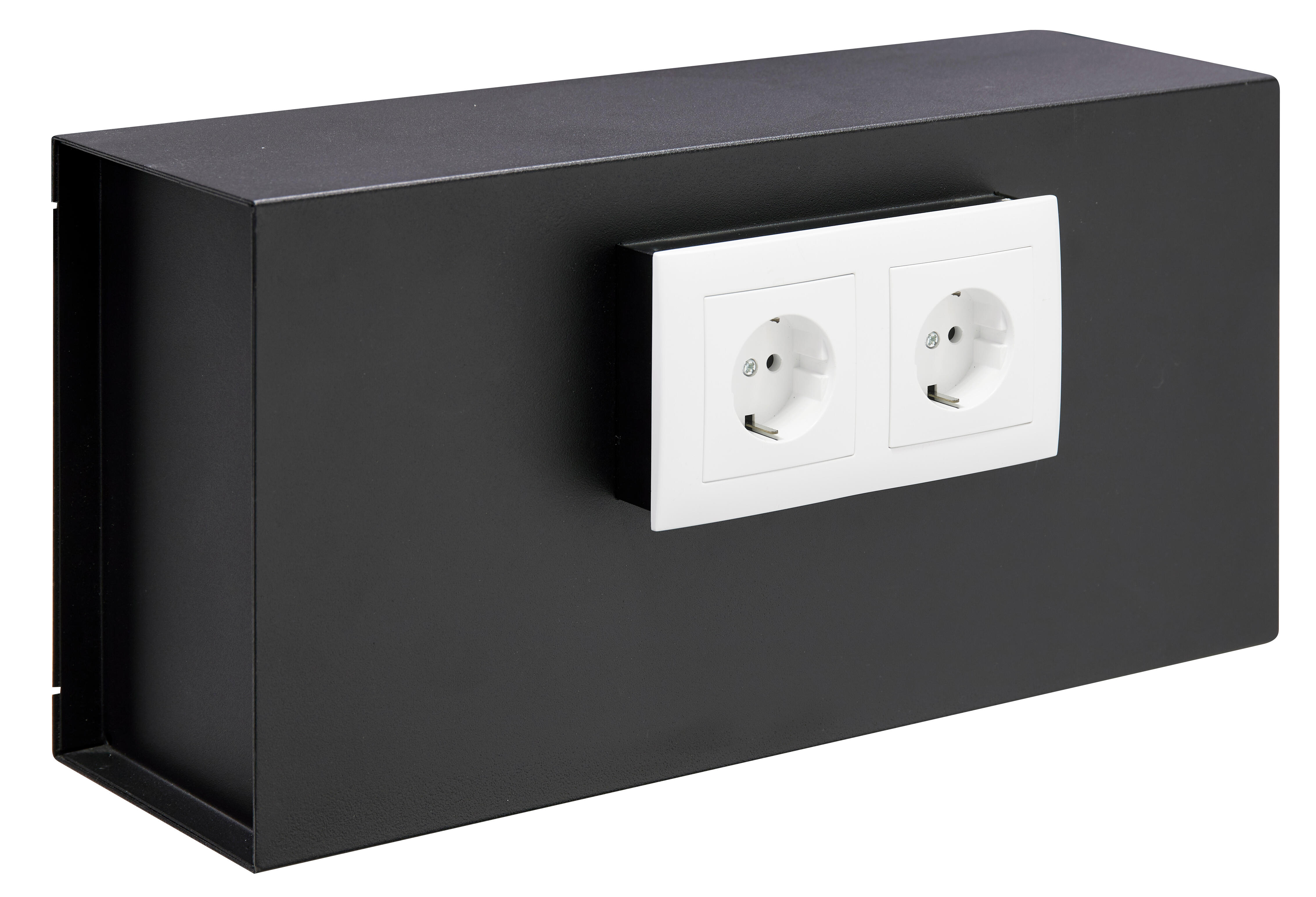 Caja fuerte camuflada empotrar arregui 23100w-s1 placa de enchufes 20x40x13 cm