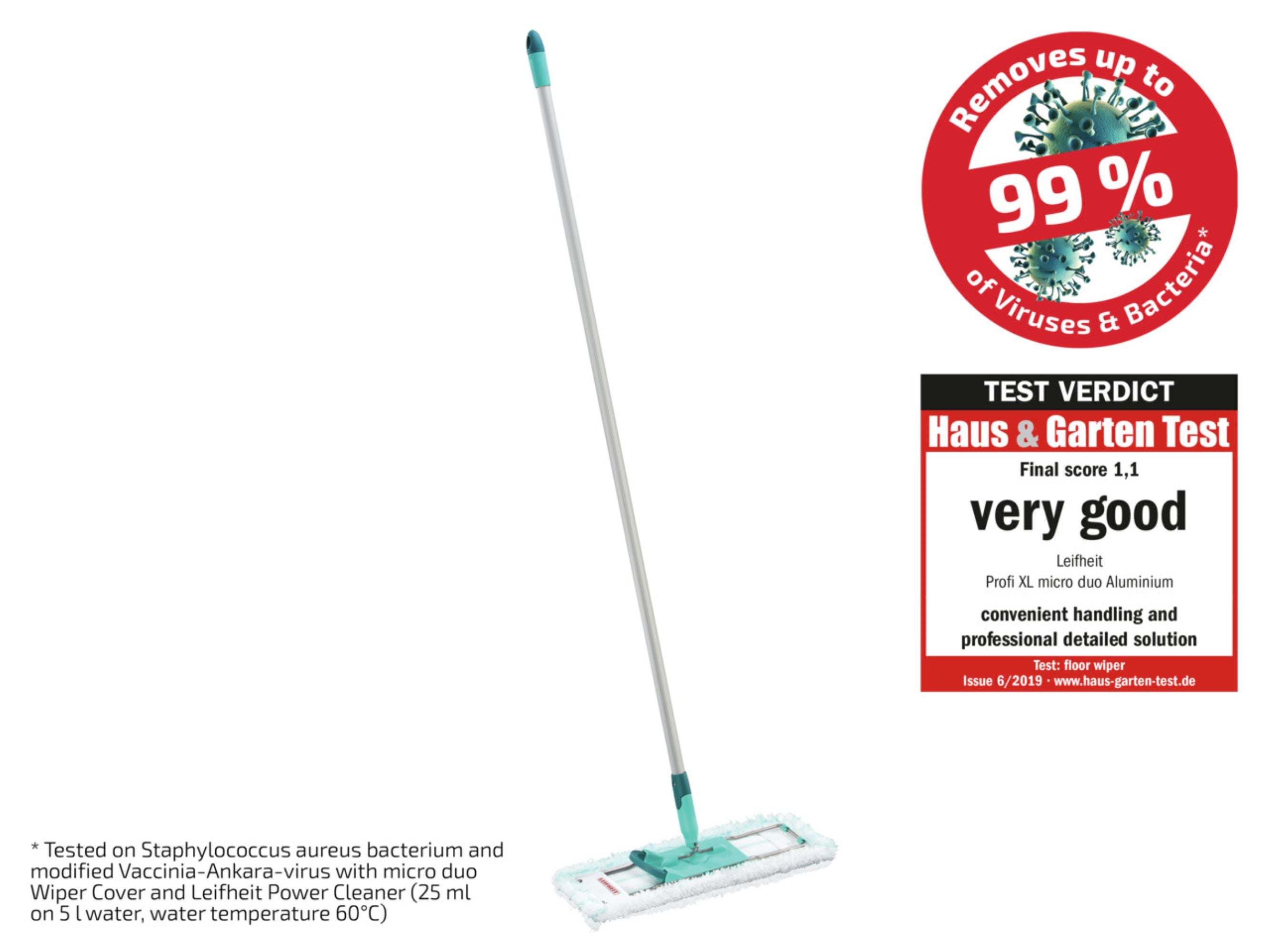 Mopa semi profissional XL micro duo aluminio LEIFHEIT - 5