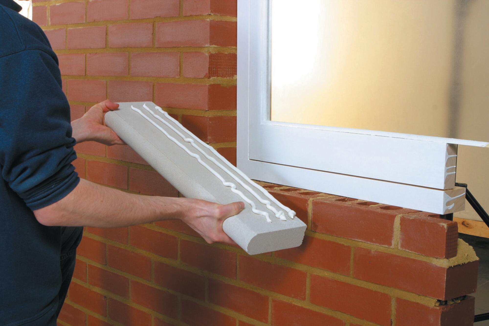 Adhesivo de montaje PATTEX NMC 600 Montafix 300 ml beige para madera, hormigón, aplicación con pistola, resiste a las heladas. Para fijar un material a una superficie. - 5