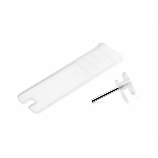 10 Cuelga cuadros transparentes 2kg carton- yeso