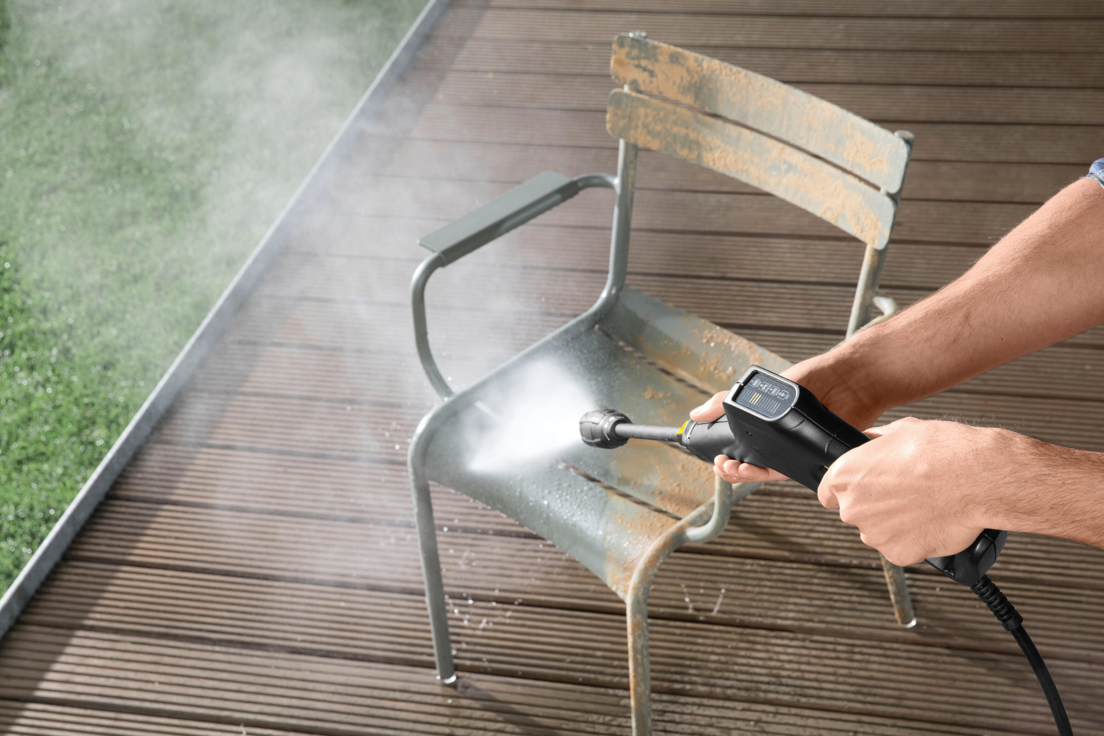 Idropulitrice ad alta pressione elettrica ad acqua fredda KARCHER K3 Power Control 380 l/h 120 bar - 6