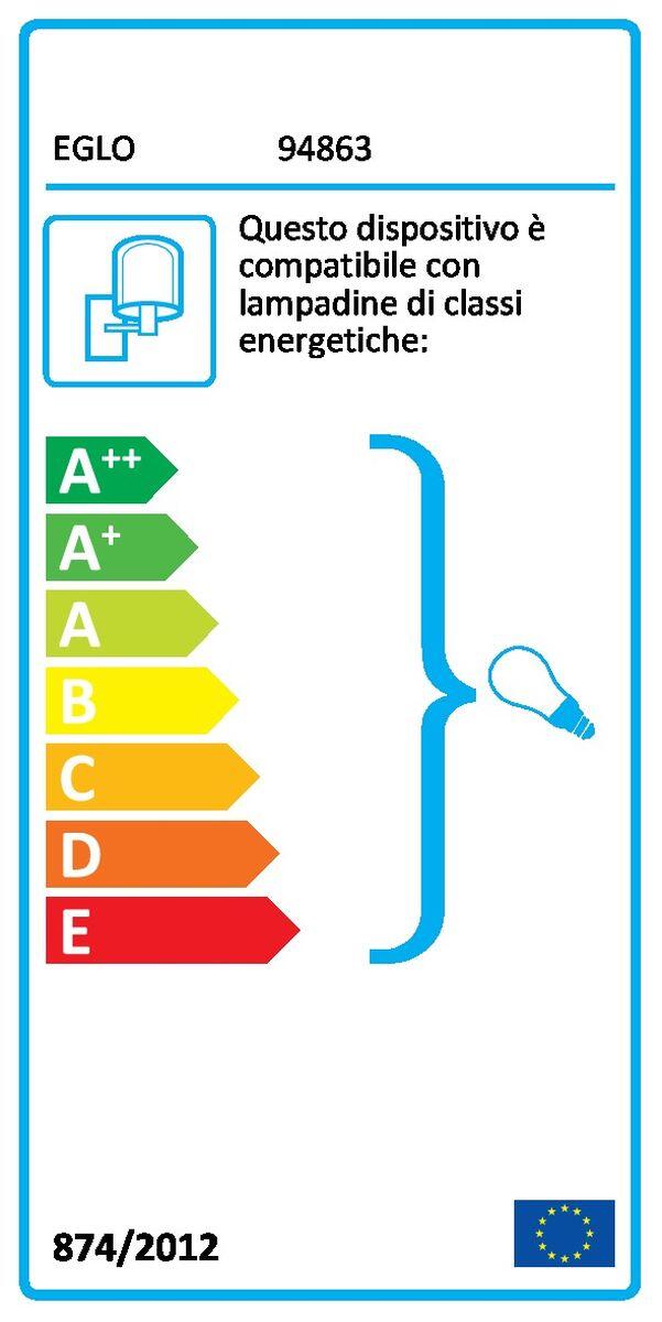 Applique rustico da esterno Melgoa ruggine resistente all'acqua IP44 E27 EGLO - 6