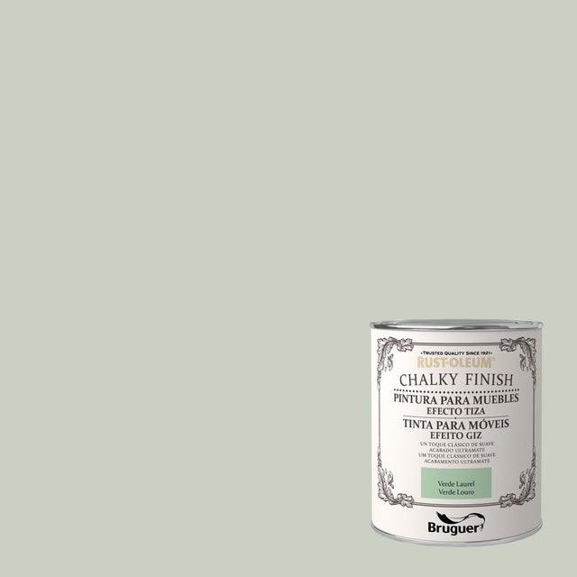Pintura a la tiza CHALKY FINISH RUST-OLEUM 750 ml verde laurel