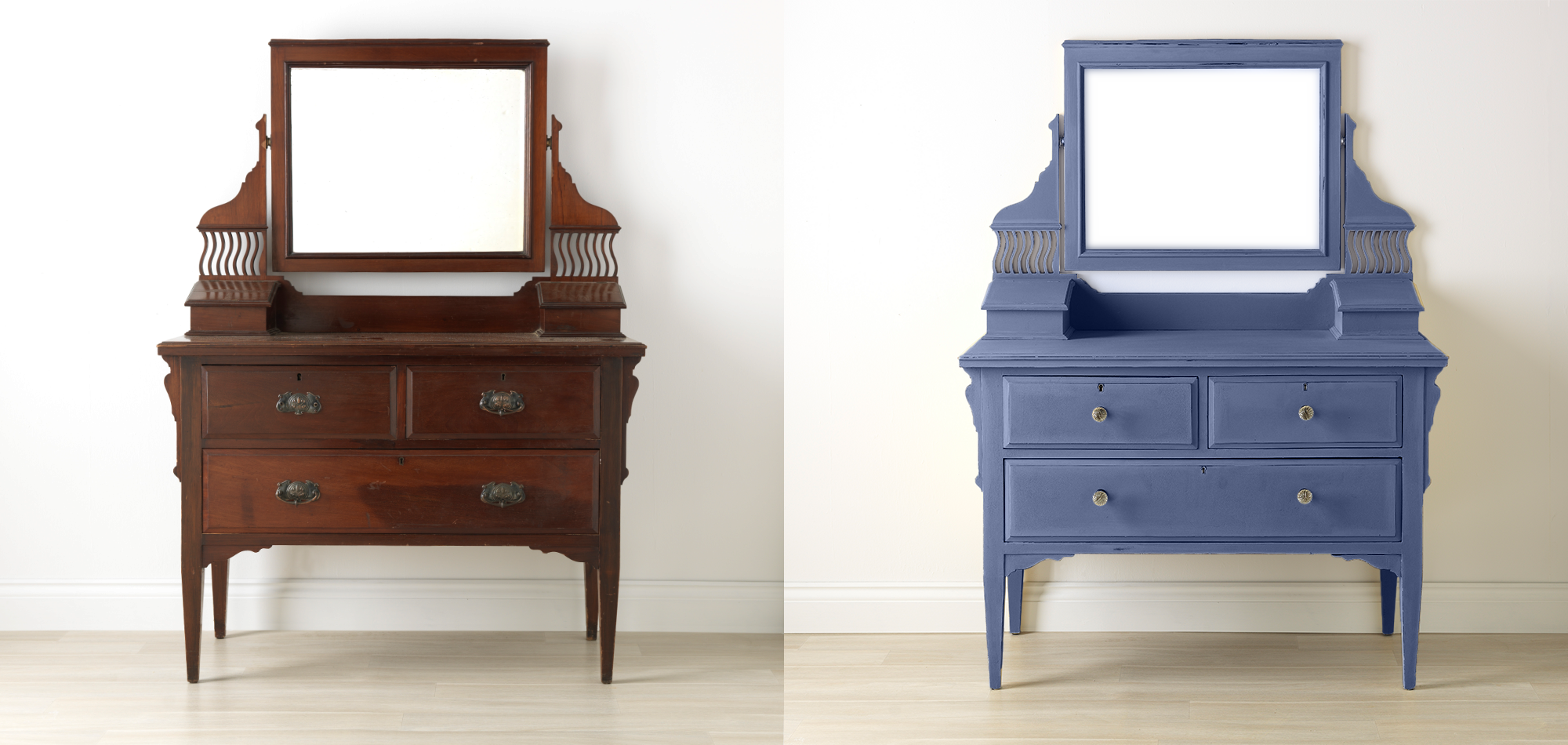 Pintura a la tiza CHALKY FINISH RUST-OLEUM 125 ml azul intenso - 10