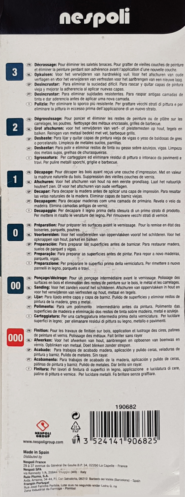 Lana de acero para acabado extra fino nº000 200gr - 2