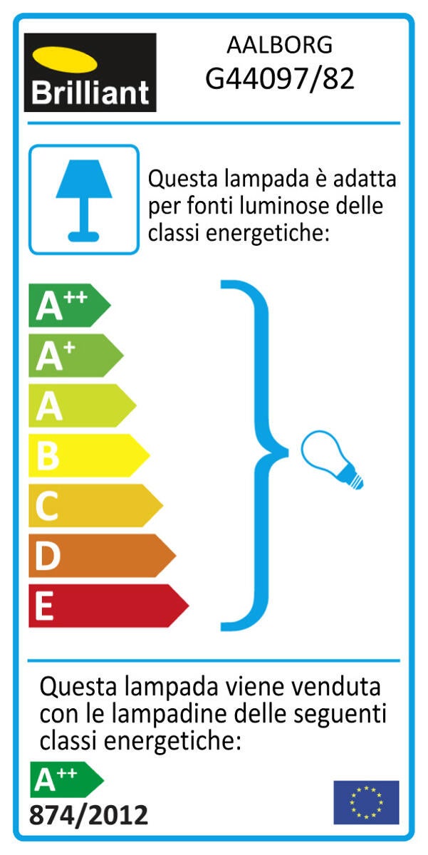 Plafoniera LED Aalborg ø 30 cm BRILLIANT - 3