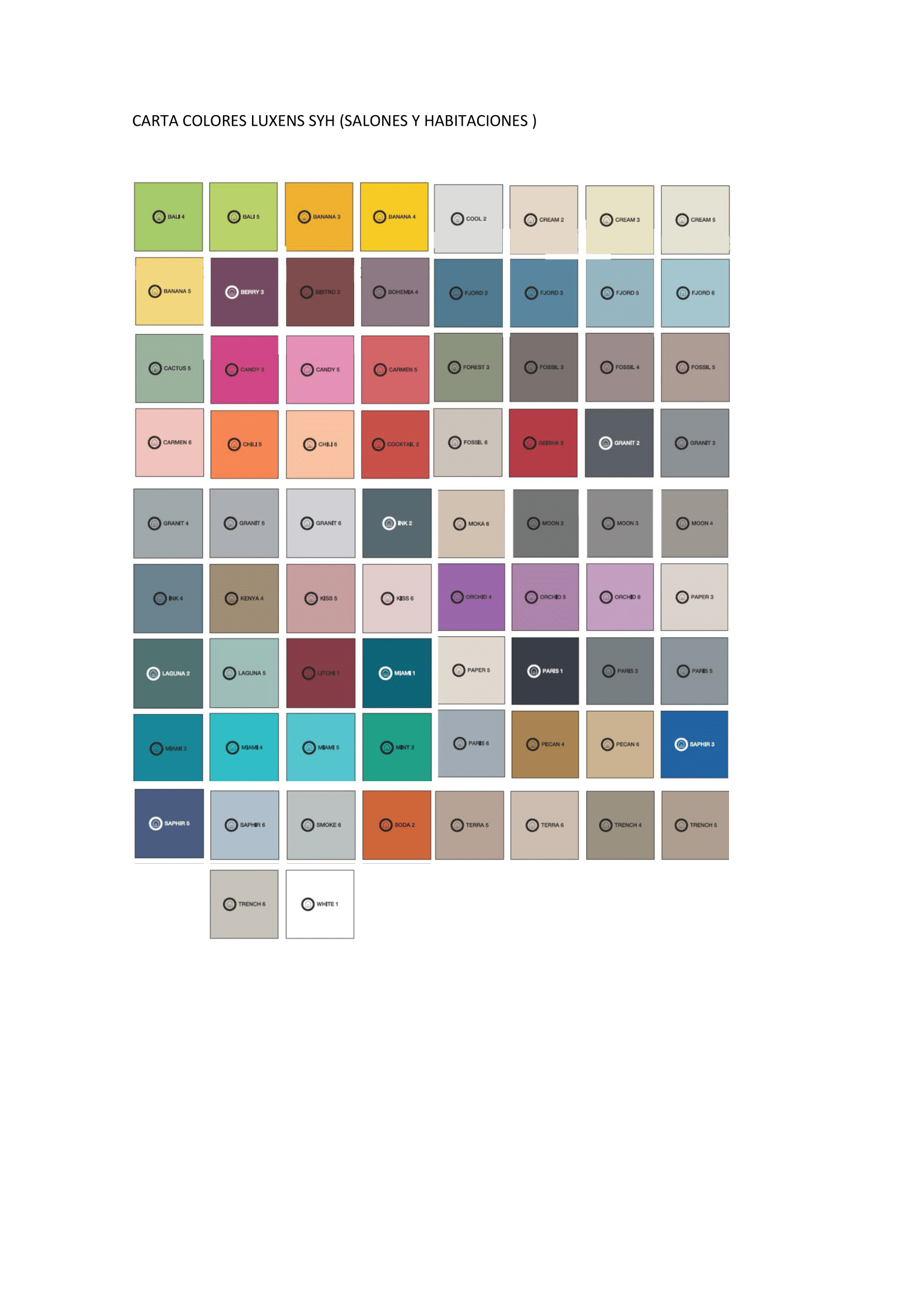 Tinta de interior decorativa LUXENS MATE 4L BANANA 3 - 12