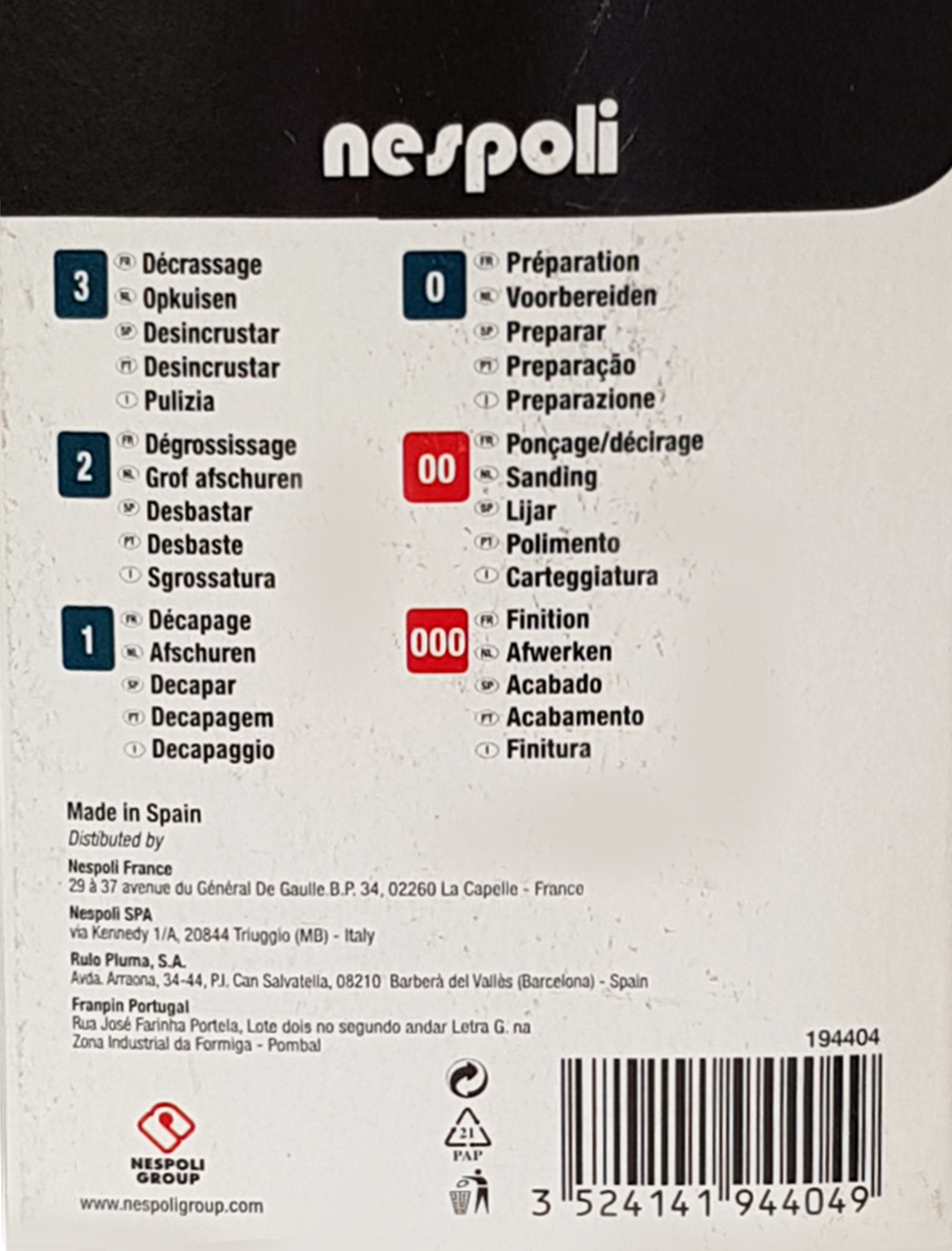 Lana de acero  mixta nº00-000 2x25gr - 3