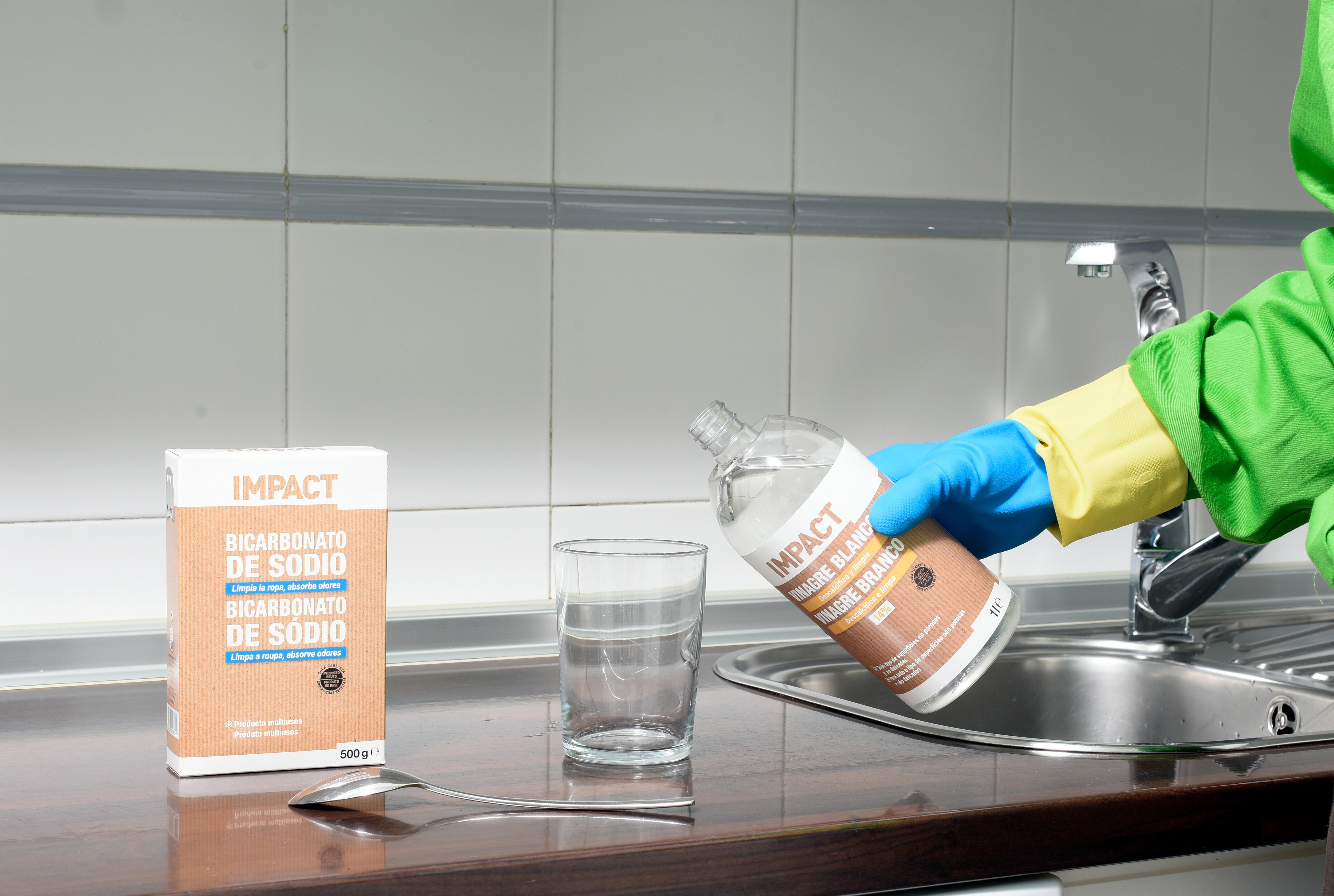 Vinagre blanco de limpieza IMPACT 1L - 10