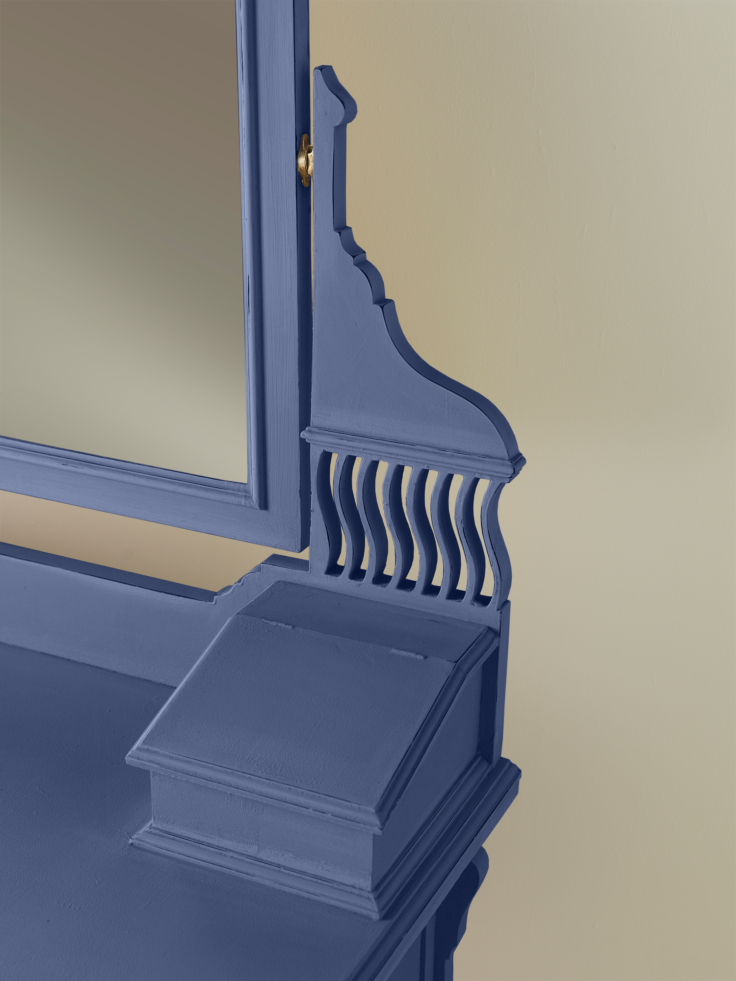 Pintura a la tiza CHALKY FINISH RUST-OLEUM 125 ml azul intenso - 9