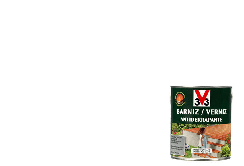 Verniz anti deslizante para chão V33 INCOLOR 2.5L - 2