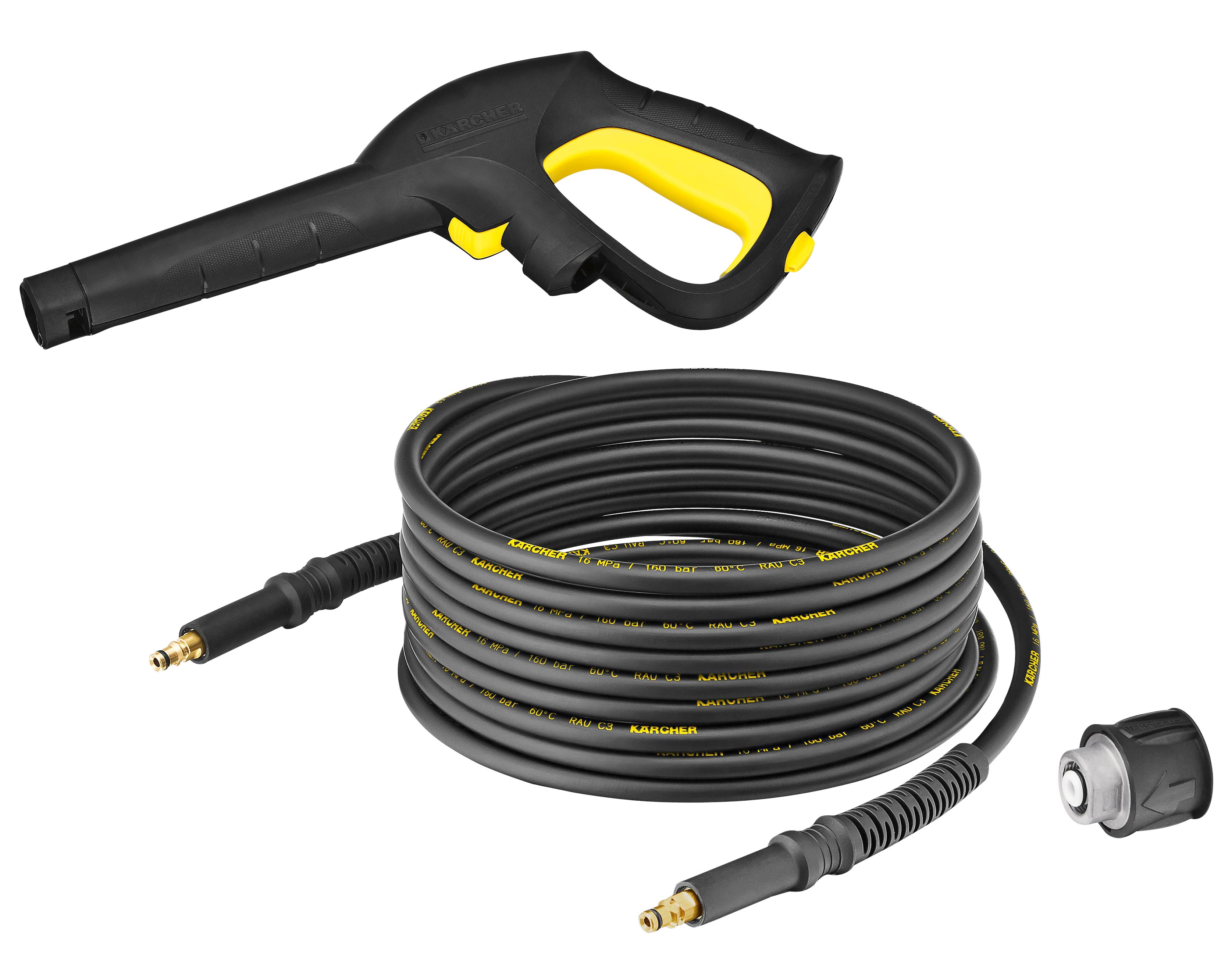 Lanza para limpiador de alta presión para hidrolimpiadora karcher kit universal manguera y pistola