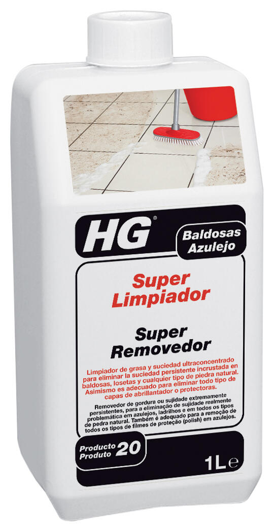 Decapante de pavimentos extraforte azulejos 1 L HG - 2