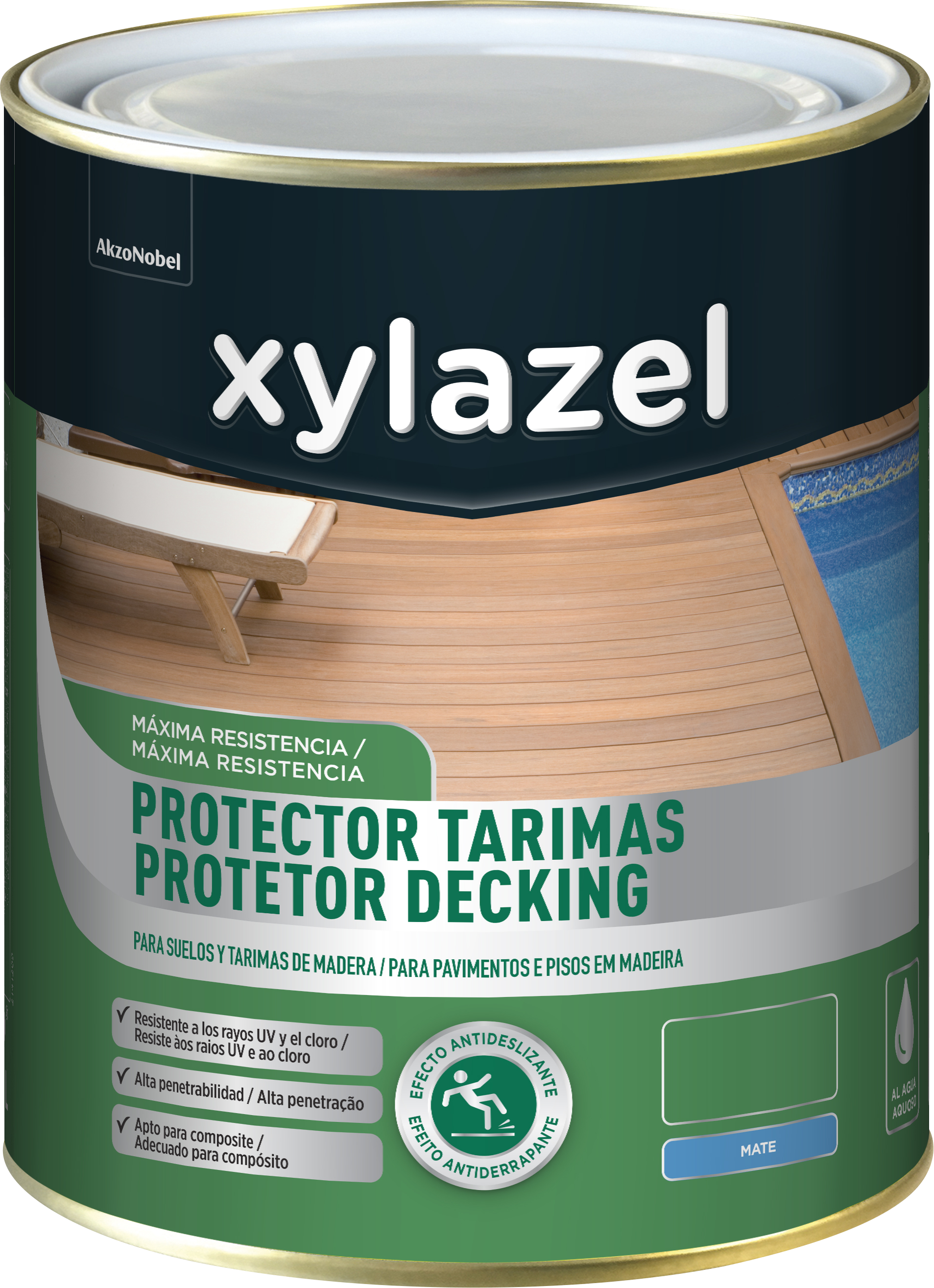 V33 Protector para madera Climas Extremos (Roble claro, 750 ml