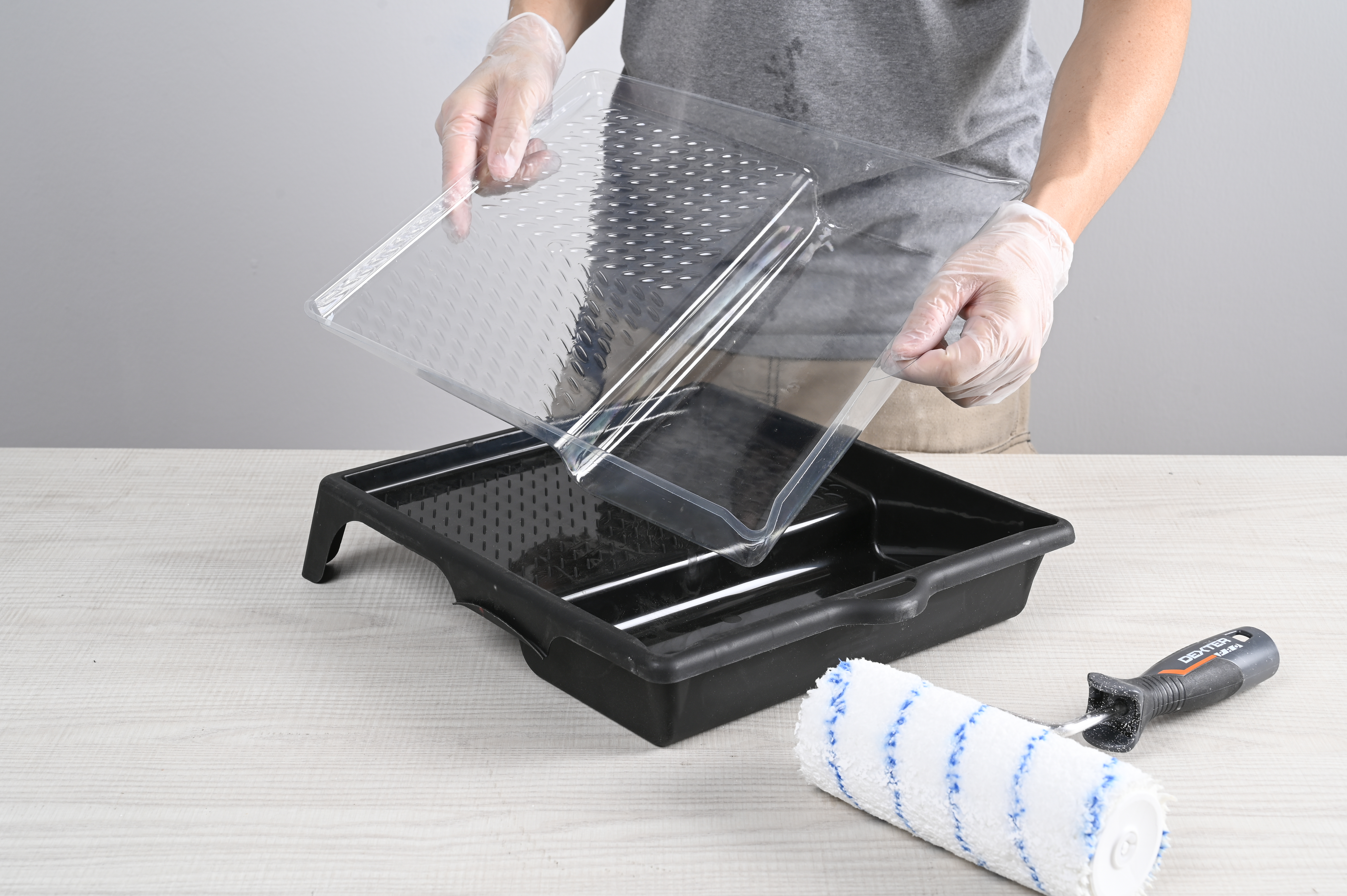 3 recargas DEXTER PARA TABULEIRO 230-250MM CINZENTO - 2