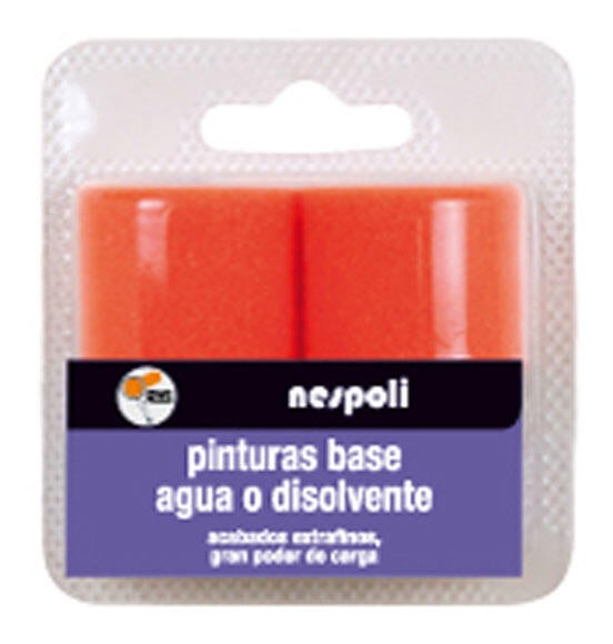 2 recargas de mini rolos Nespoli magic finish 5 cm - 2
