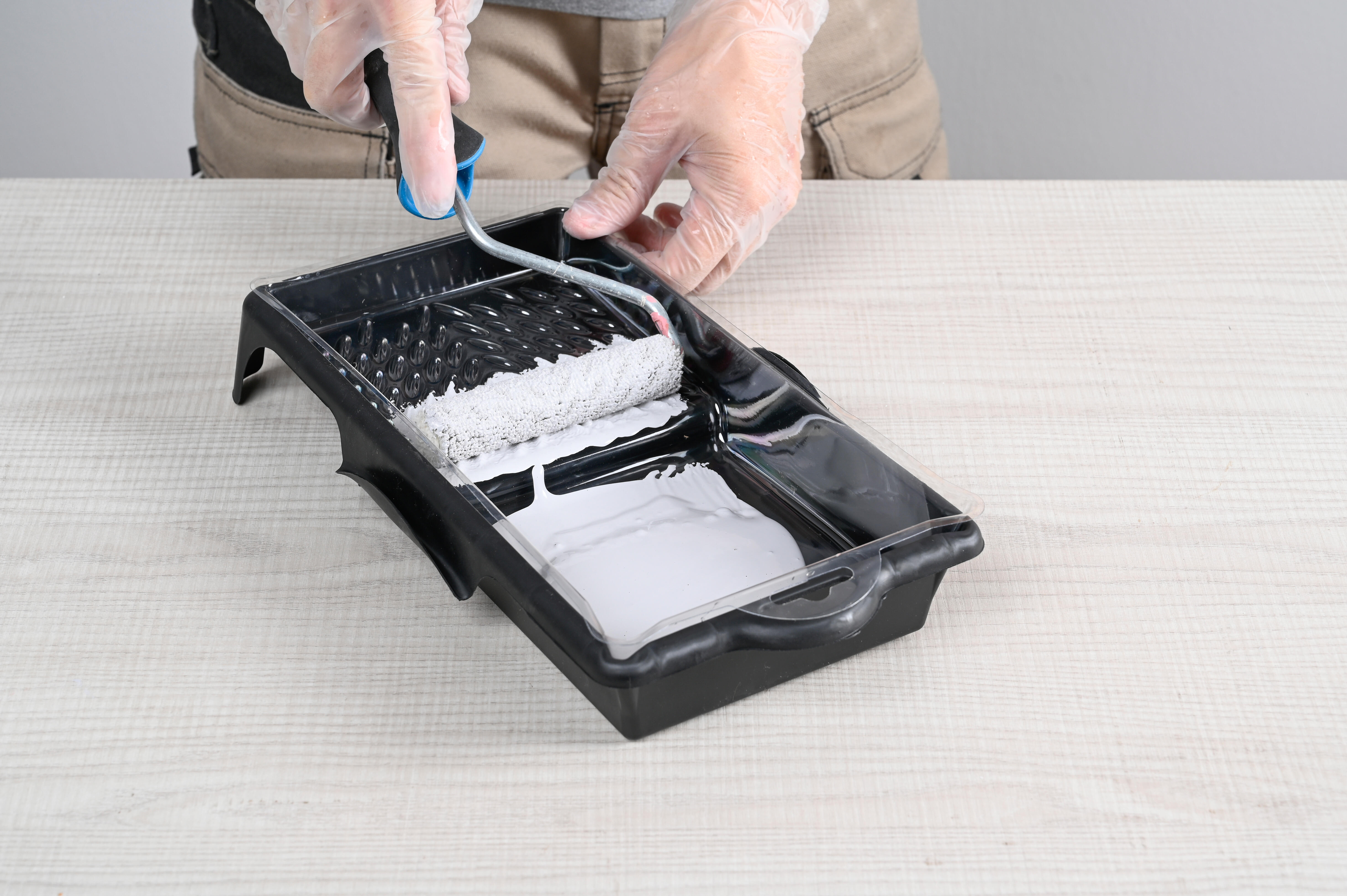 Tabuleiro DEXTER para mini rolo 110mm preto - 3