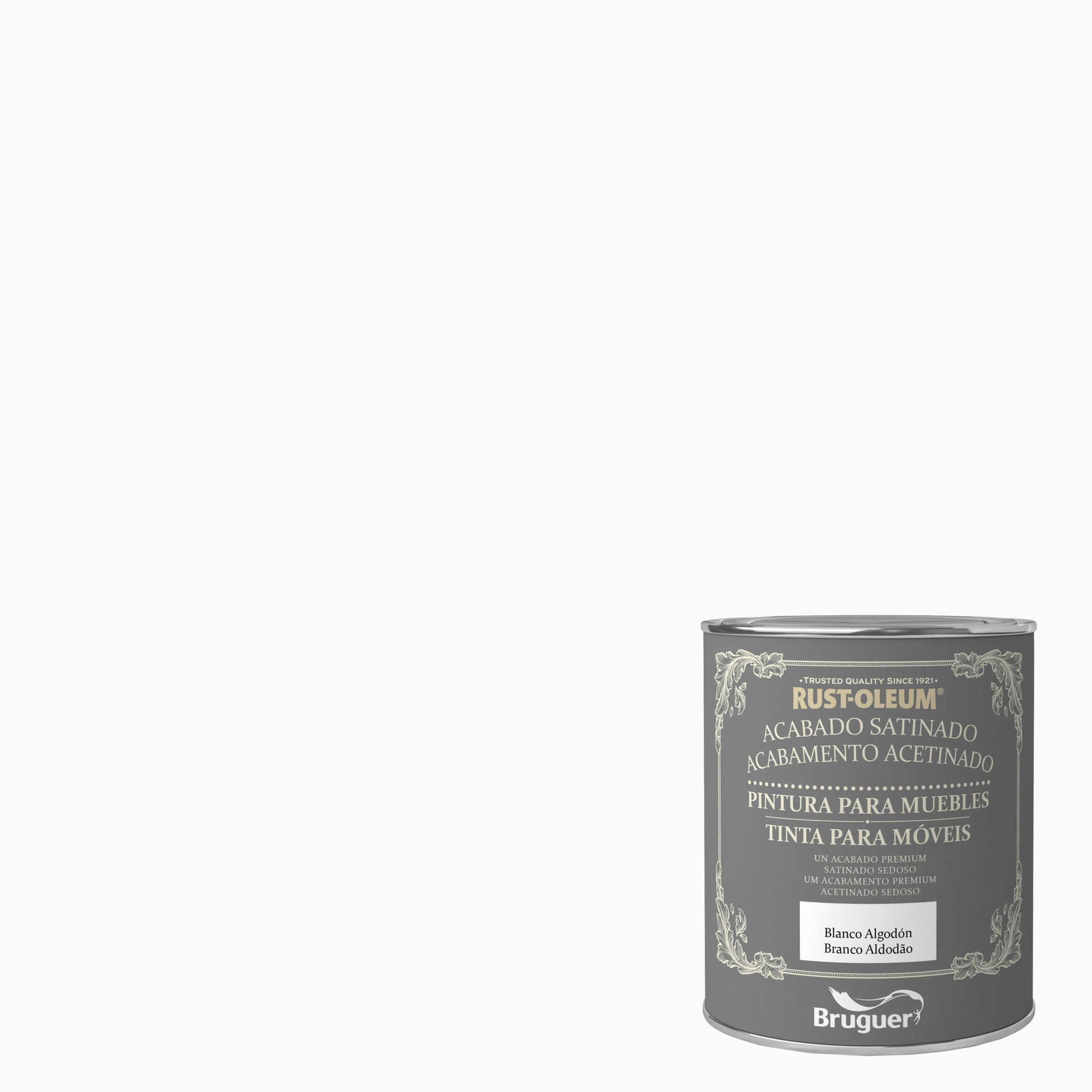 Tinta para móveis ACETINADA 0.75L BRANCOALGODAO - 2